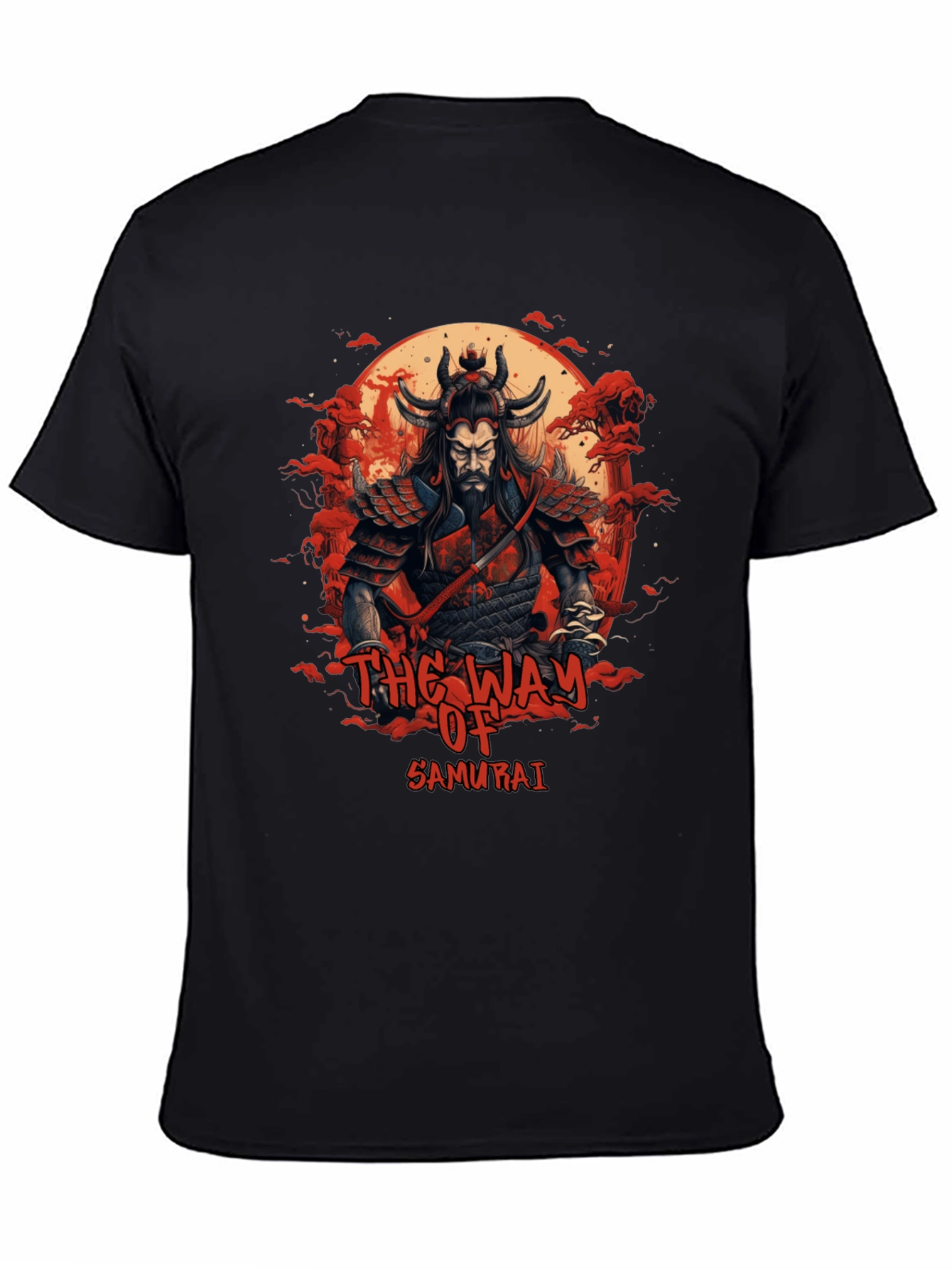 The Way of Samurai Graphic T-Shirt - Black