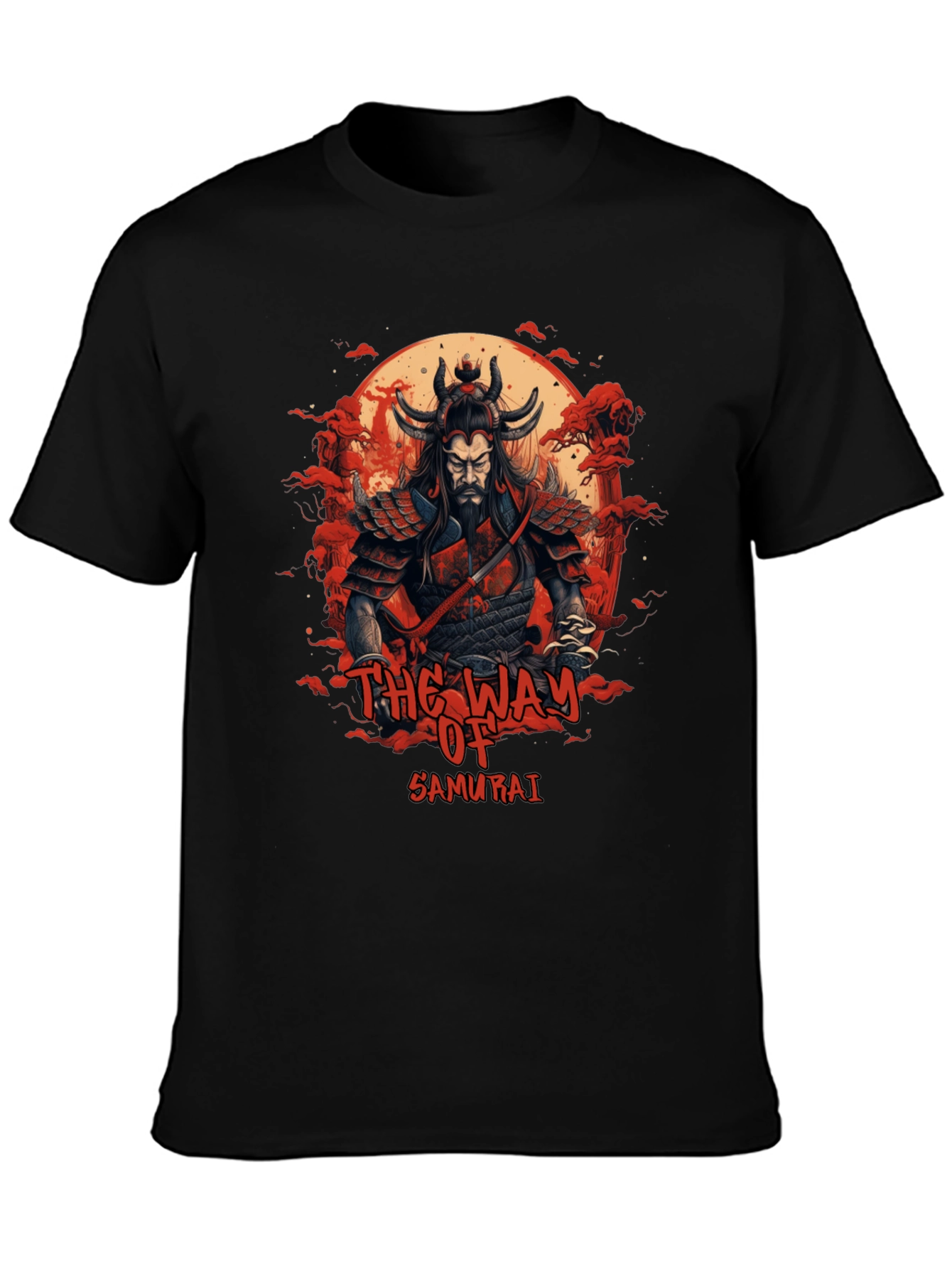 The Way of Samurai Graphic T-Shirt - Black