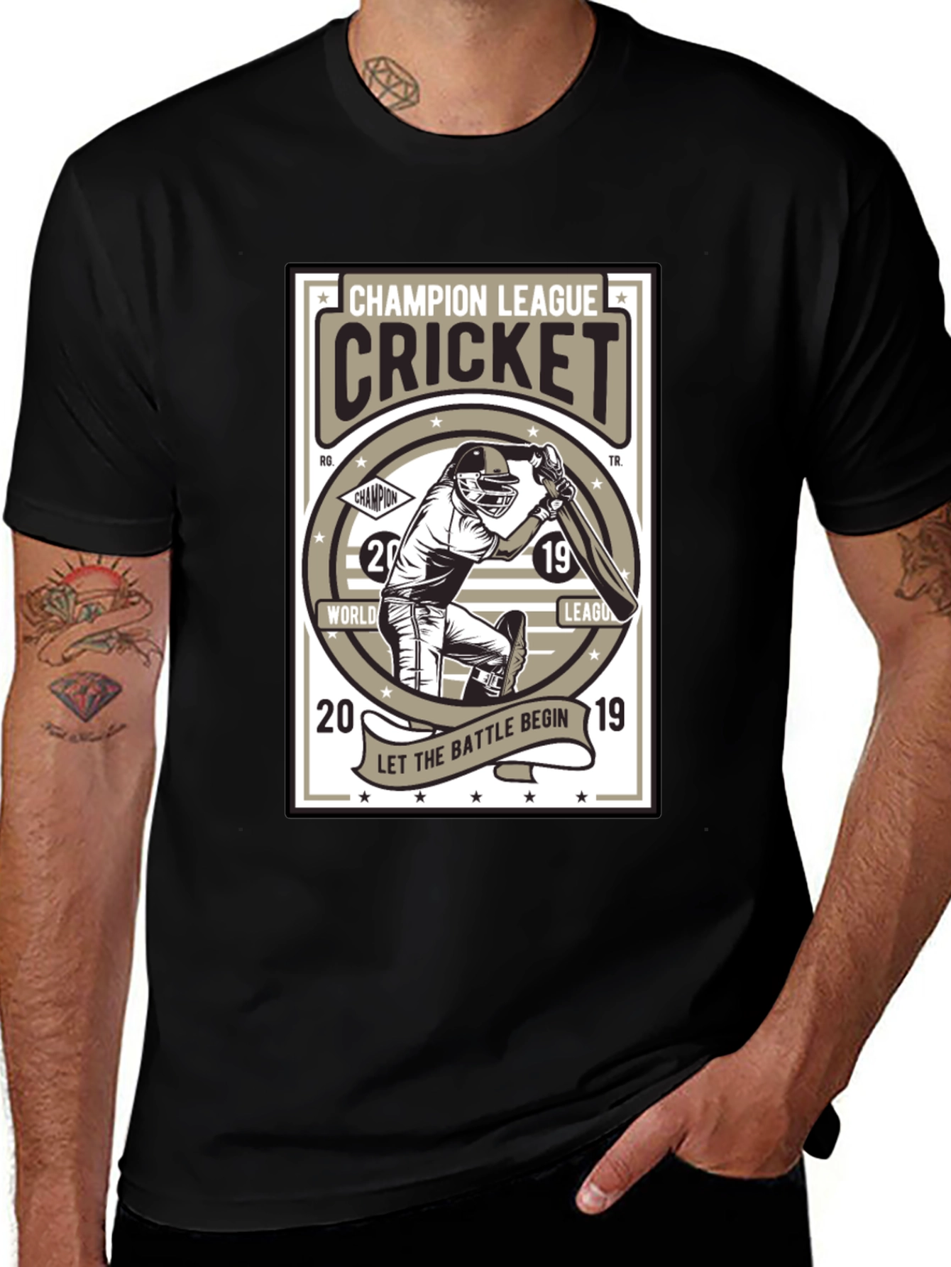 Champion League Cricket T-Shirt - 2019 World League