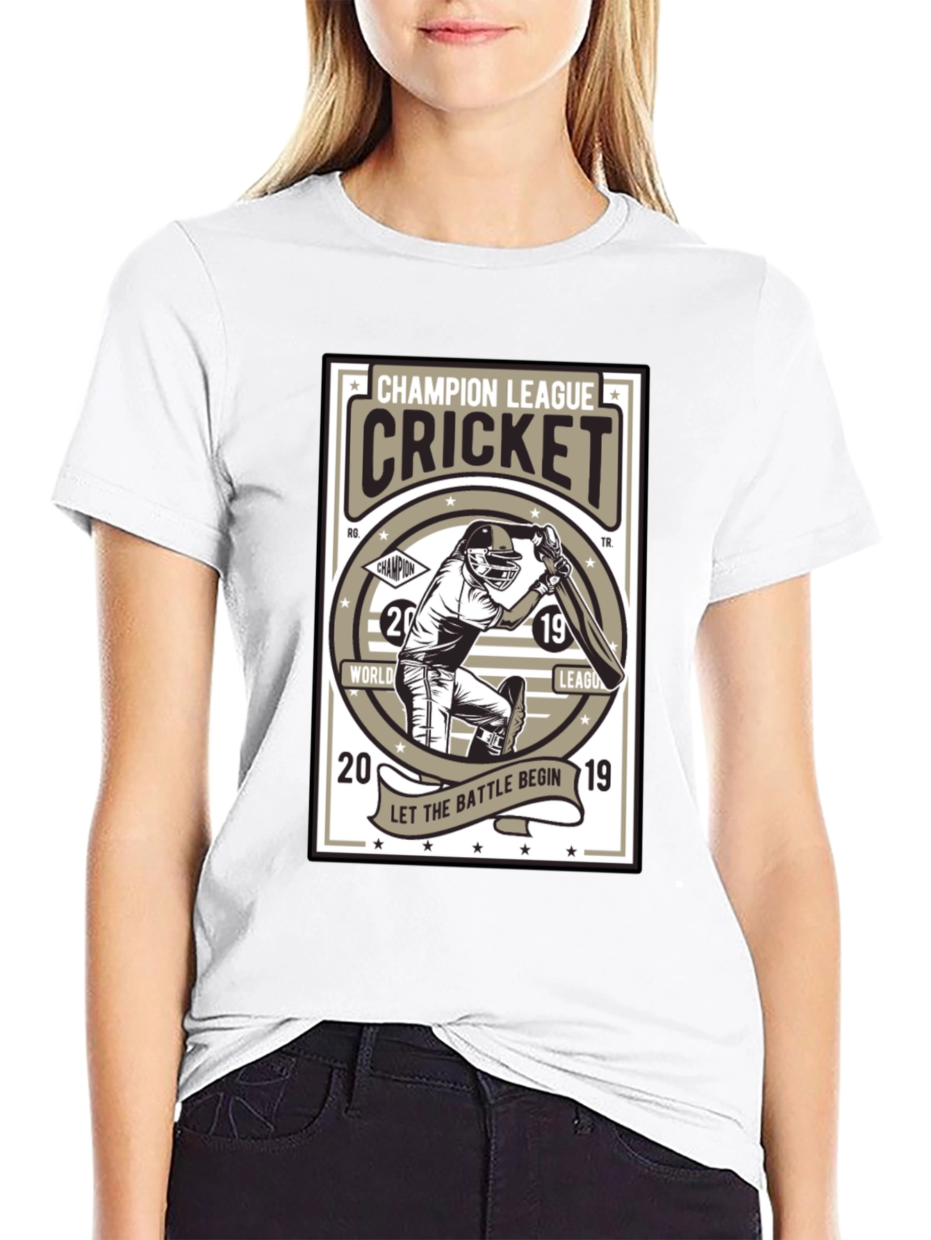 Champion League Cricket T-Shirt - 2019 World League