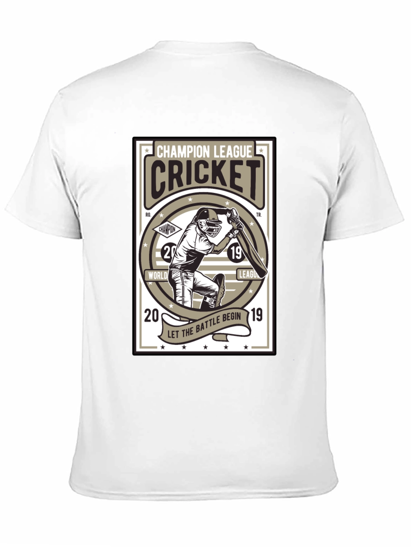Champion League Cricket T-Shirt - 2019 World League