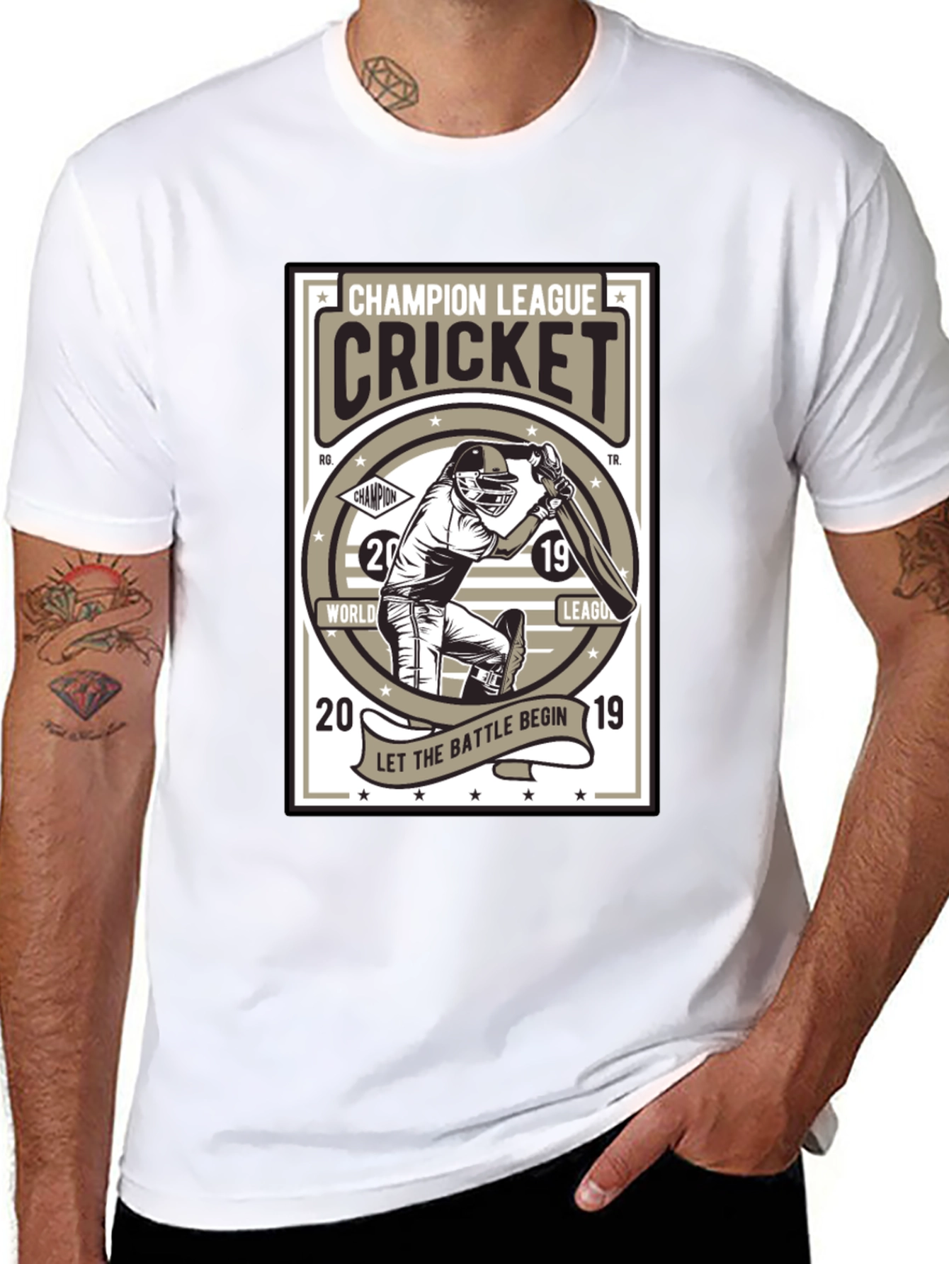 Champion League Cricket T-Shirt - 2019 World League