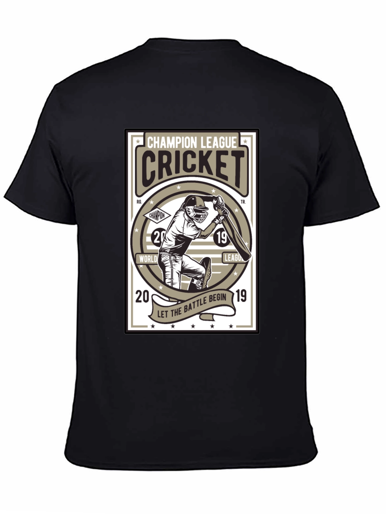 Champion League Cricket T-Shirt - 2019 World League