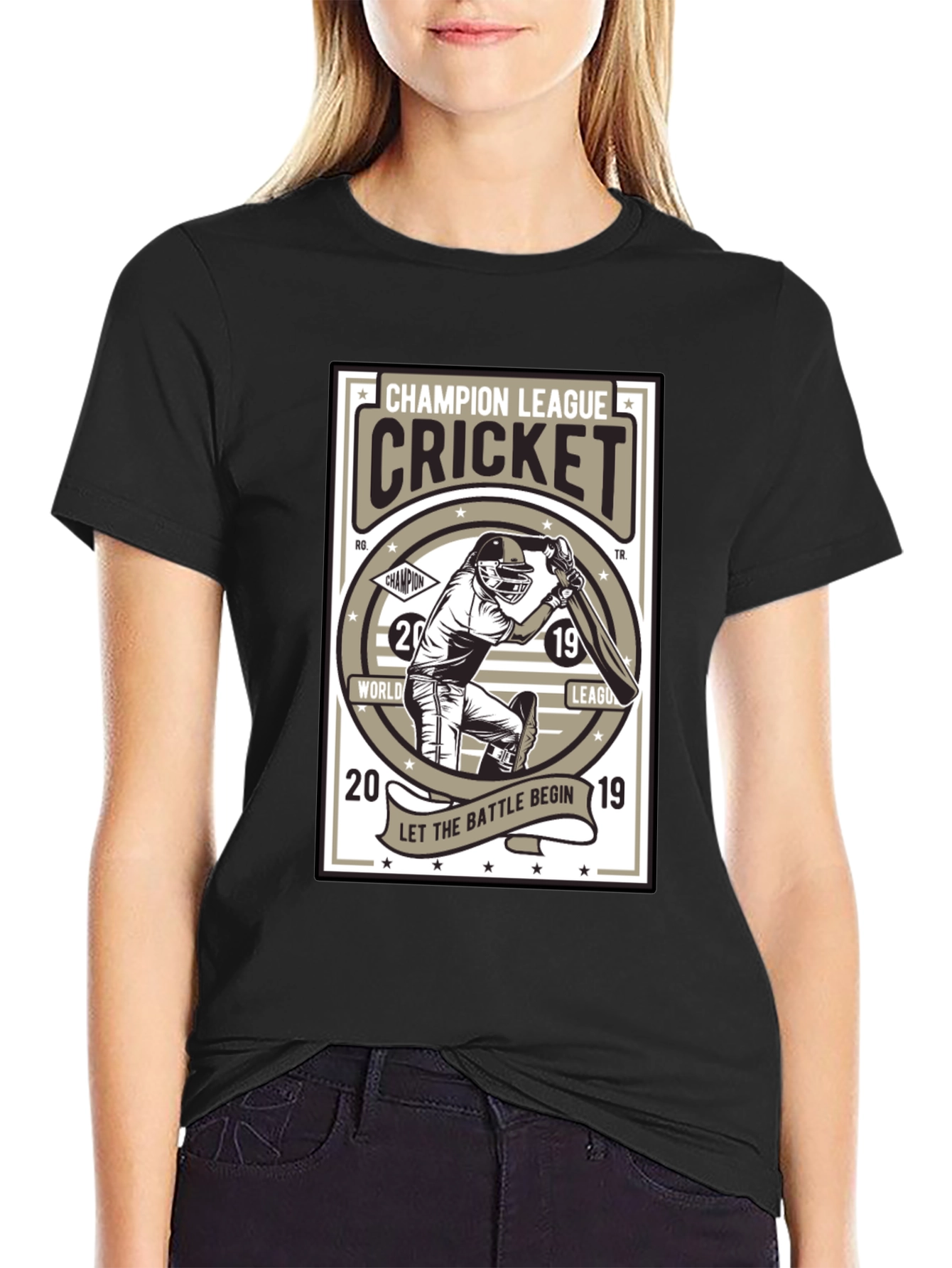 Champion League Cricket T-Shirt - 2019 World League