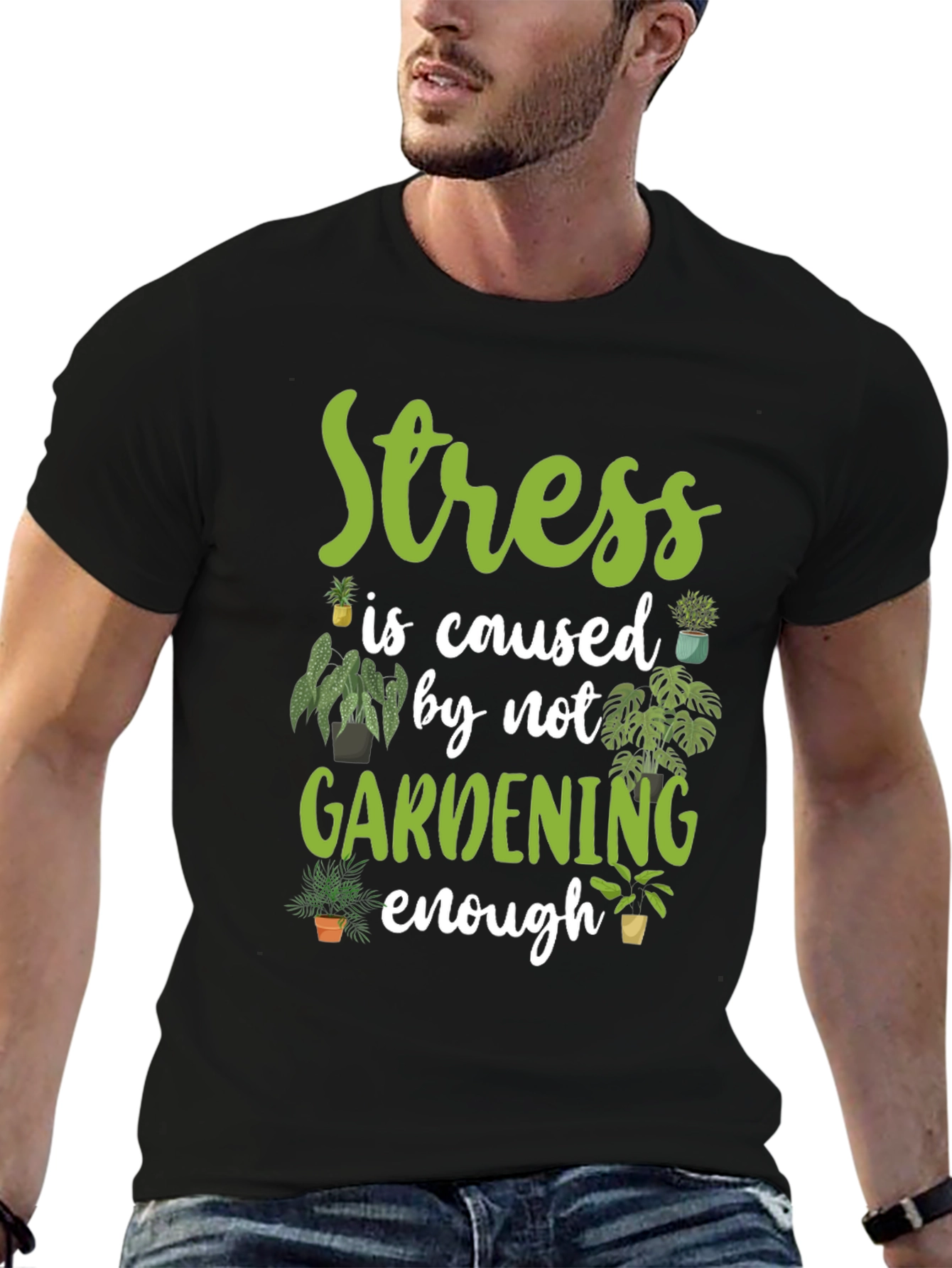 Gardening T-Shirt - Stress Relief