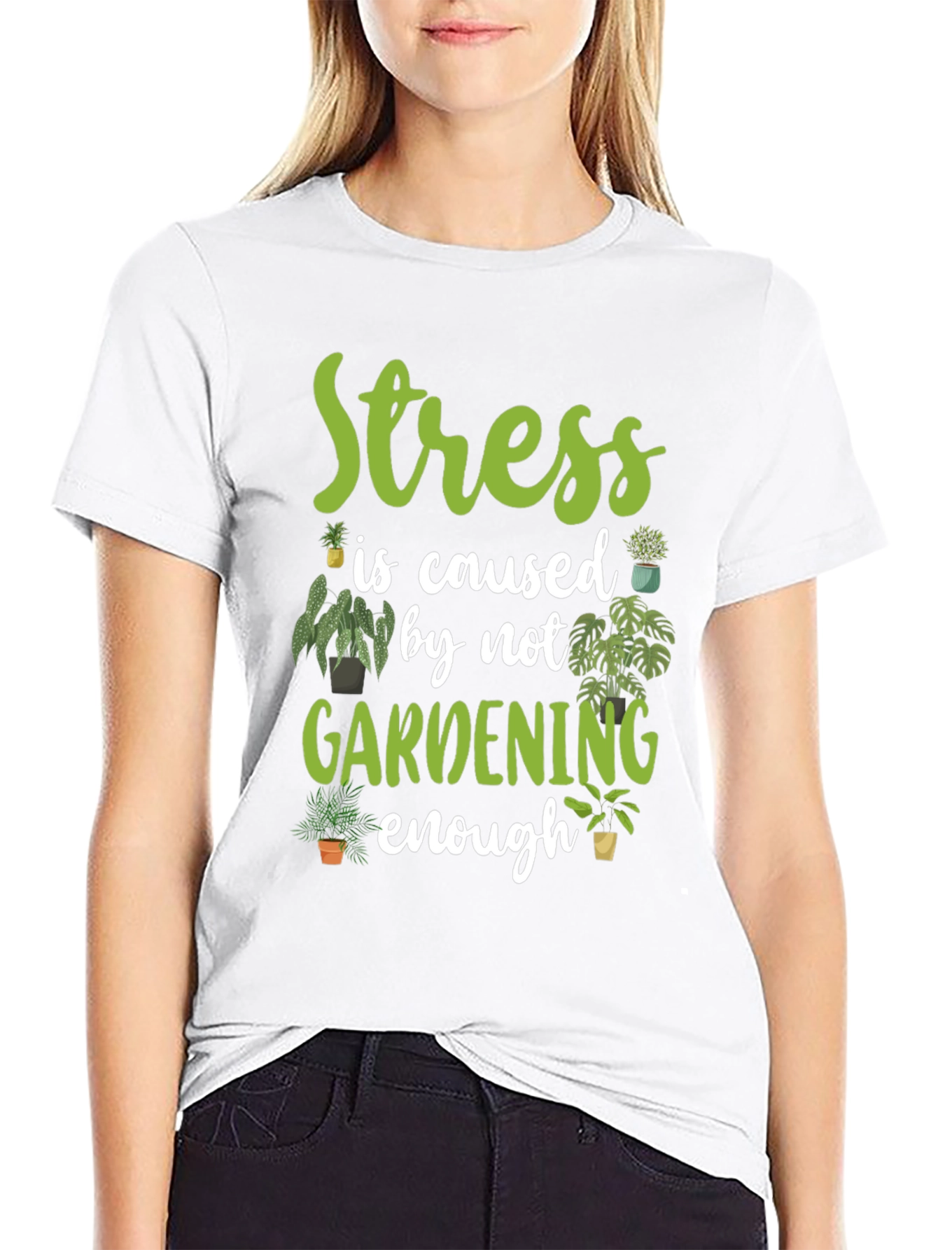 Gardening T-Shirt - Stress Relief