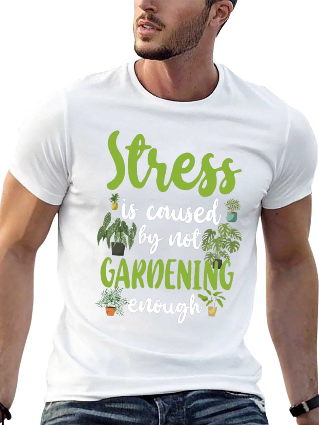 Gardening T-Shirt - Stress Relief