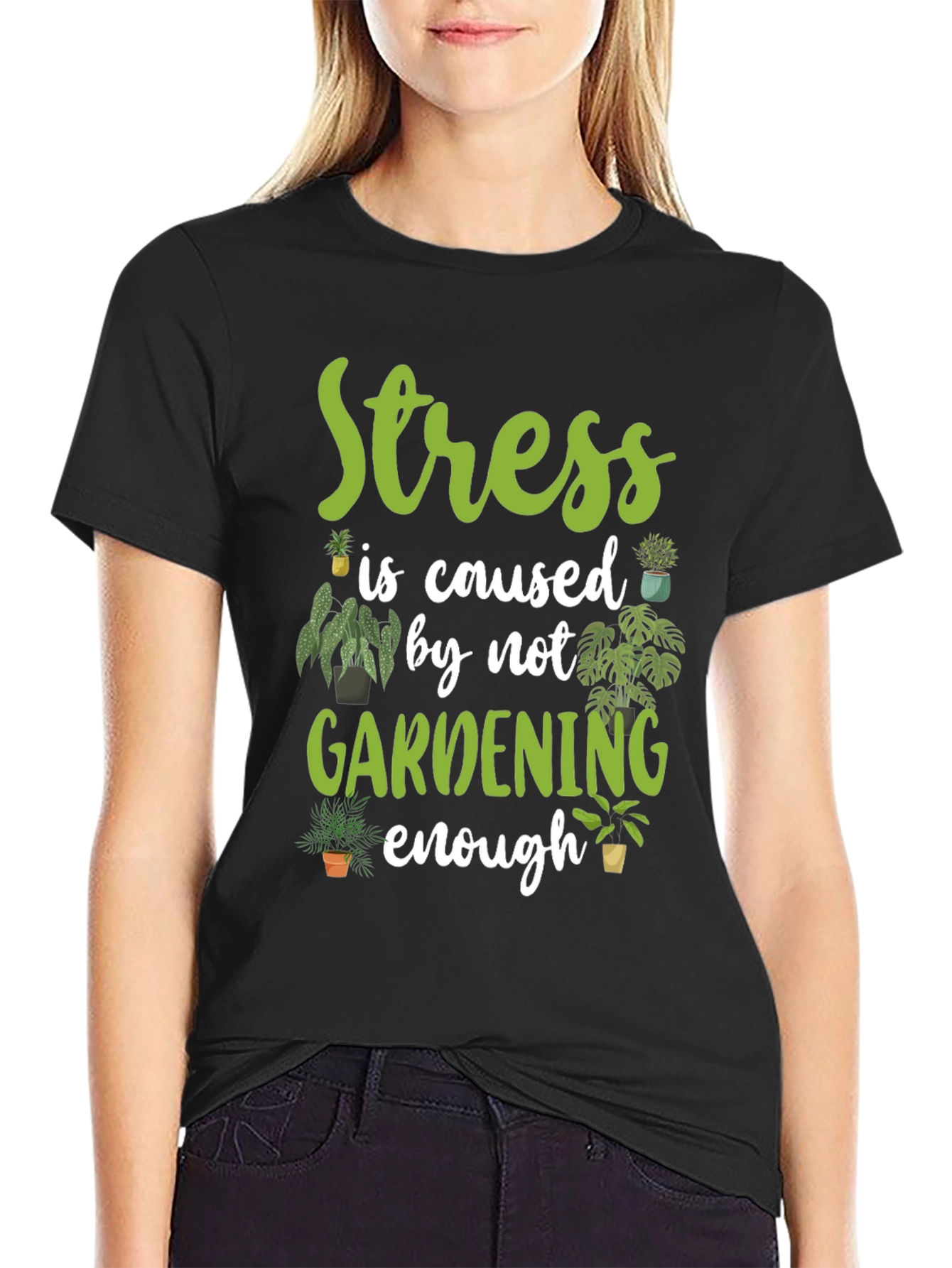 Gardening T-Shirt - Stress Relief