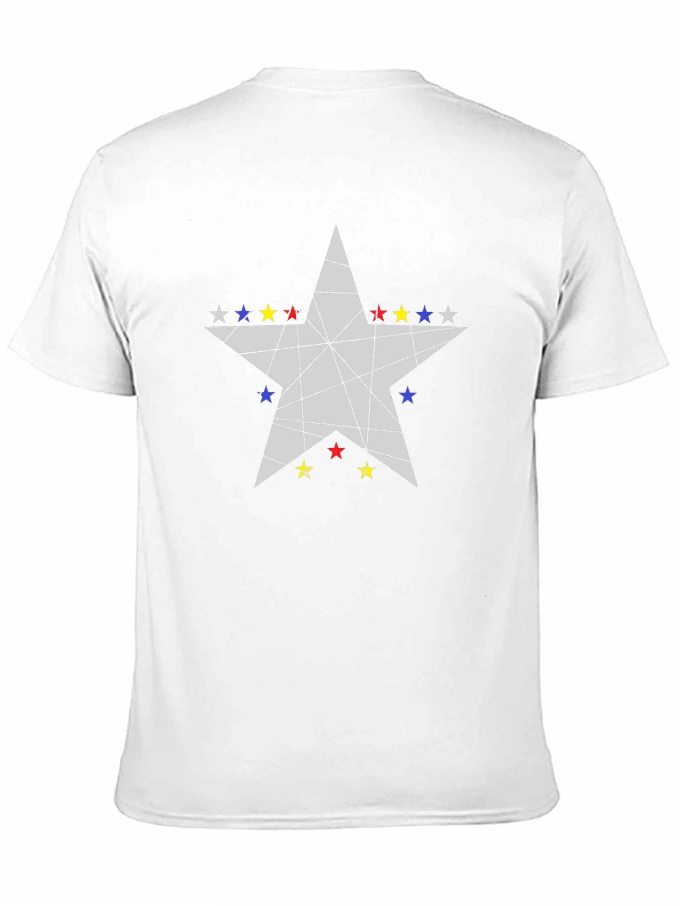 Star Graphic Mens Black T-Shirt