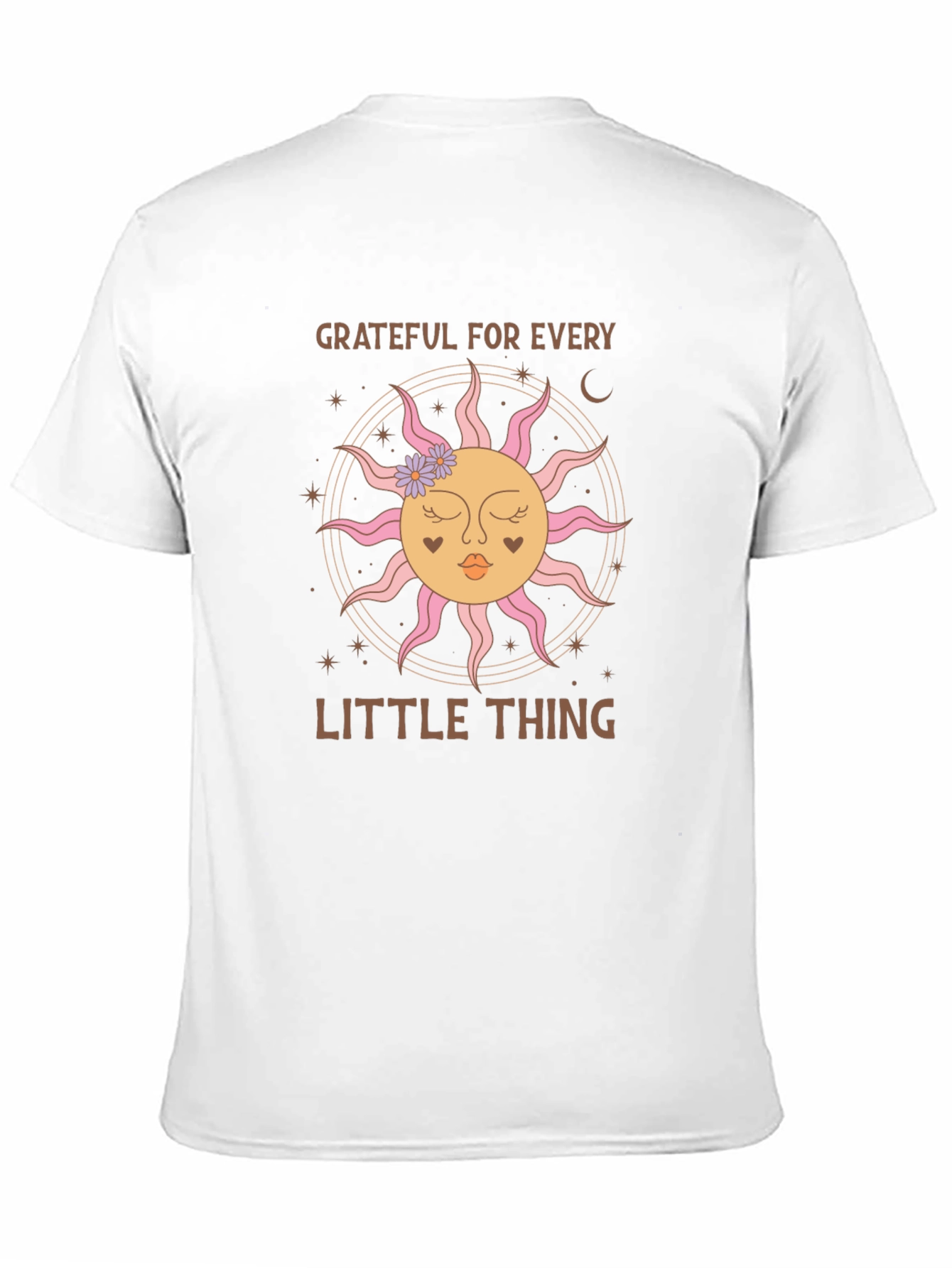 Grateful Sun Graphic Tee - Soft Cotton Blend