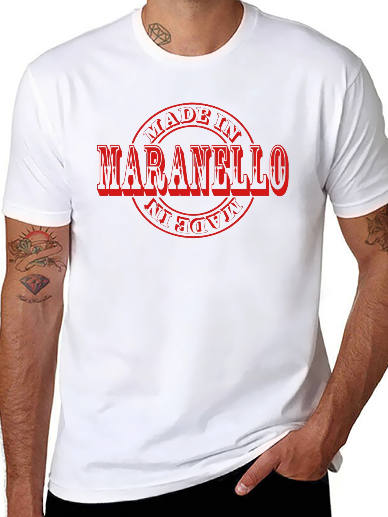 Made in Maranello Graphic T-Shirt - Black