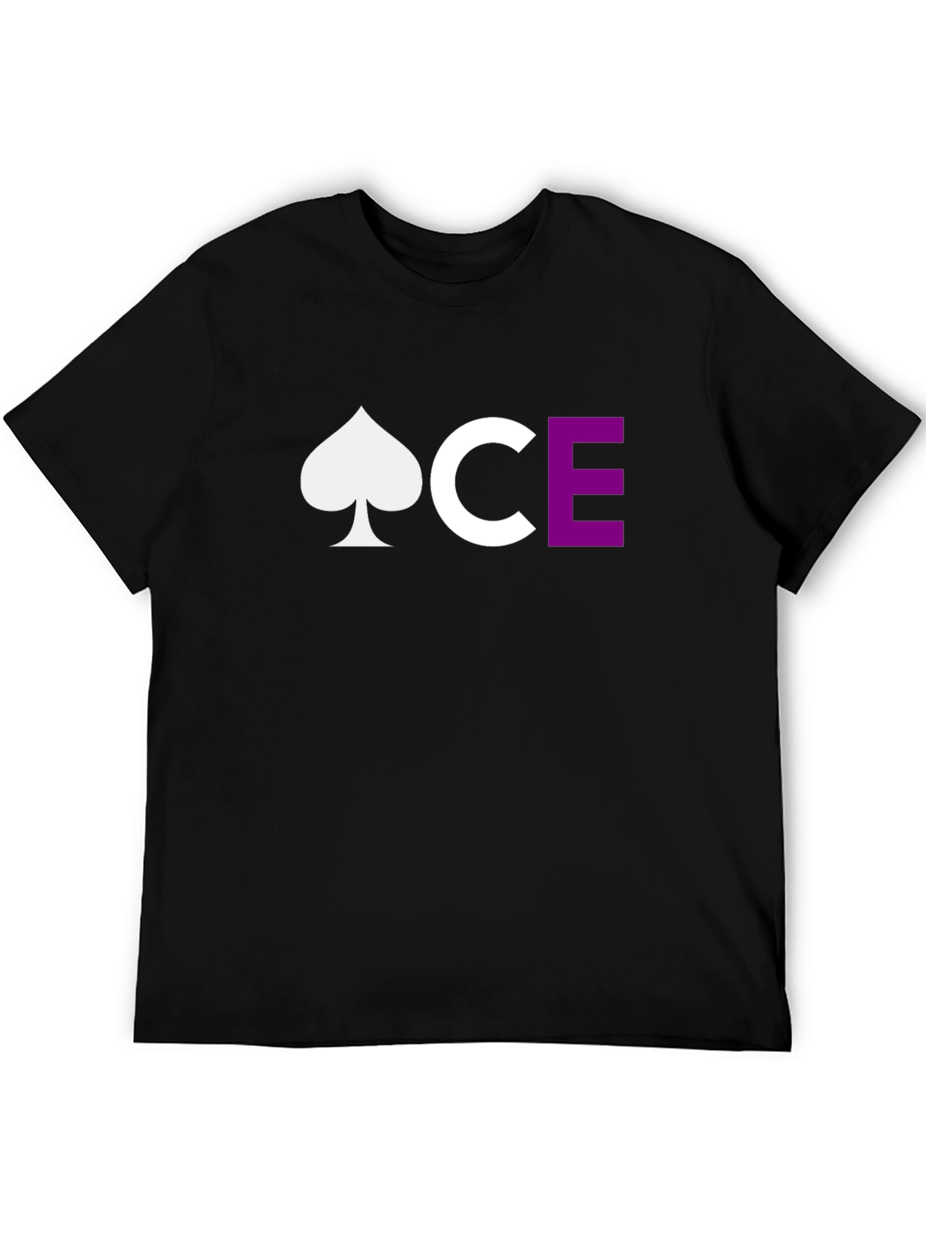 Ace Spade Crew Neck T-Shirt