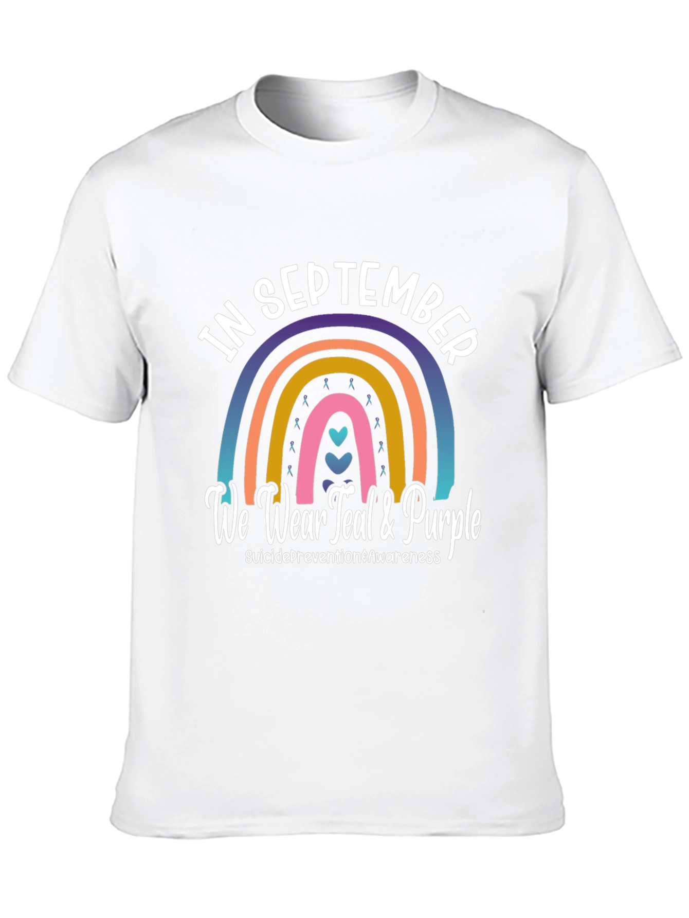 Teal & Purple Suicide Prevention Awareness T-Shirt
