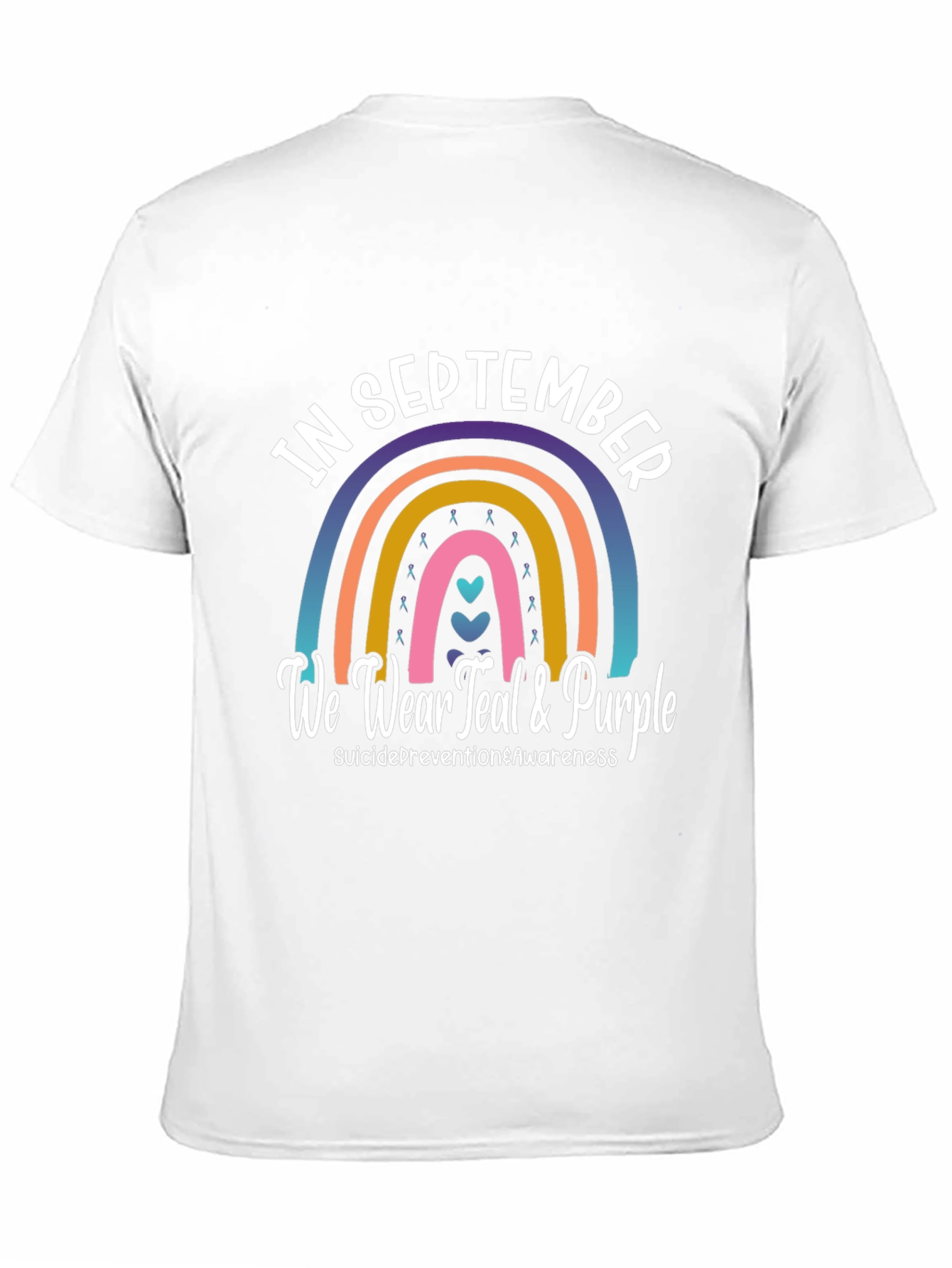 Teal & Purple Suicide Prevention Awareness T-Shirt