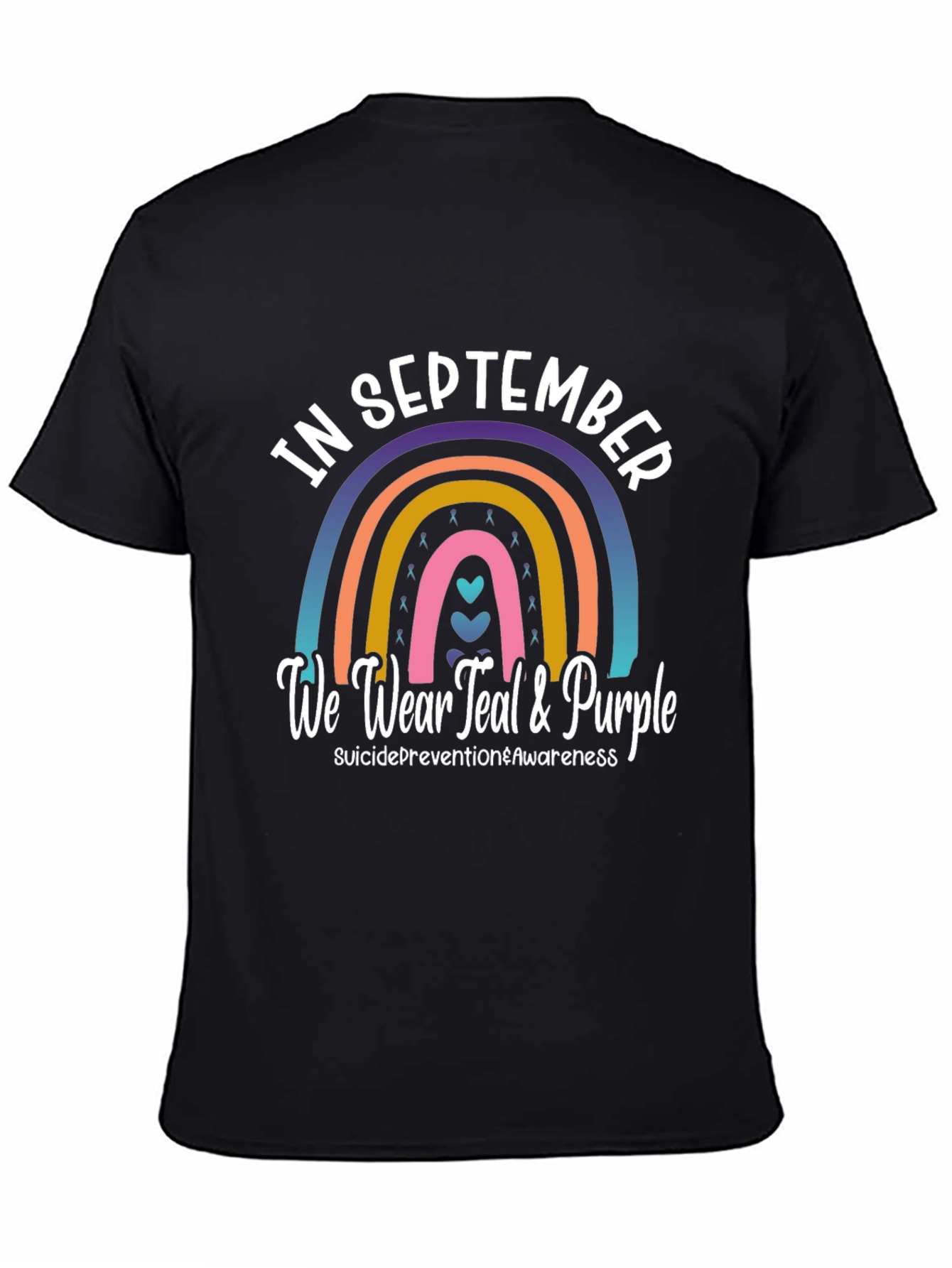 Teal & Purple Suicide Prevention Awareness T-Shirt