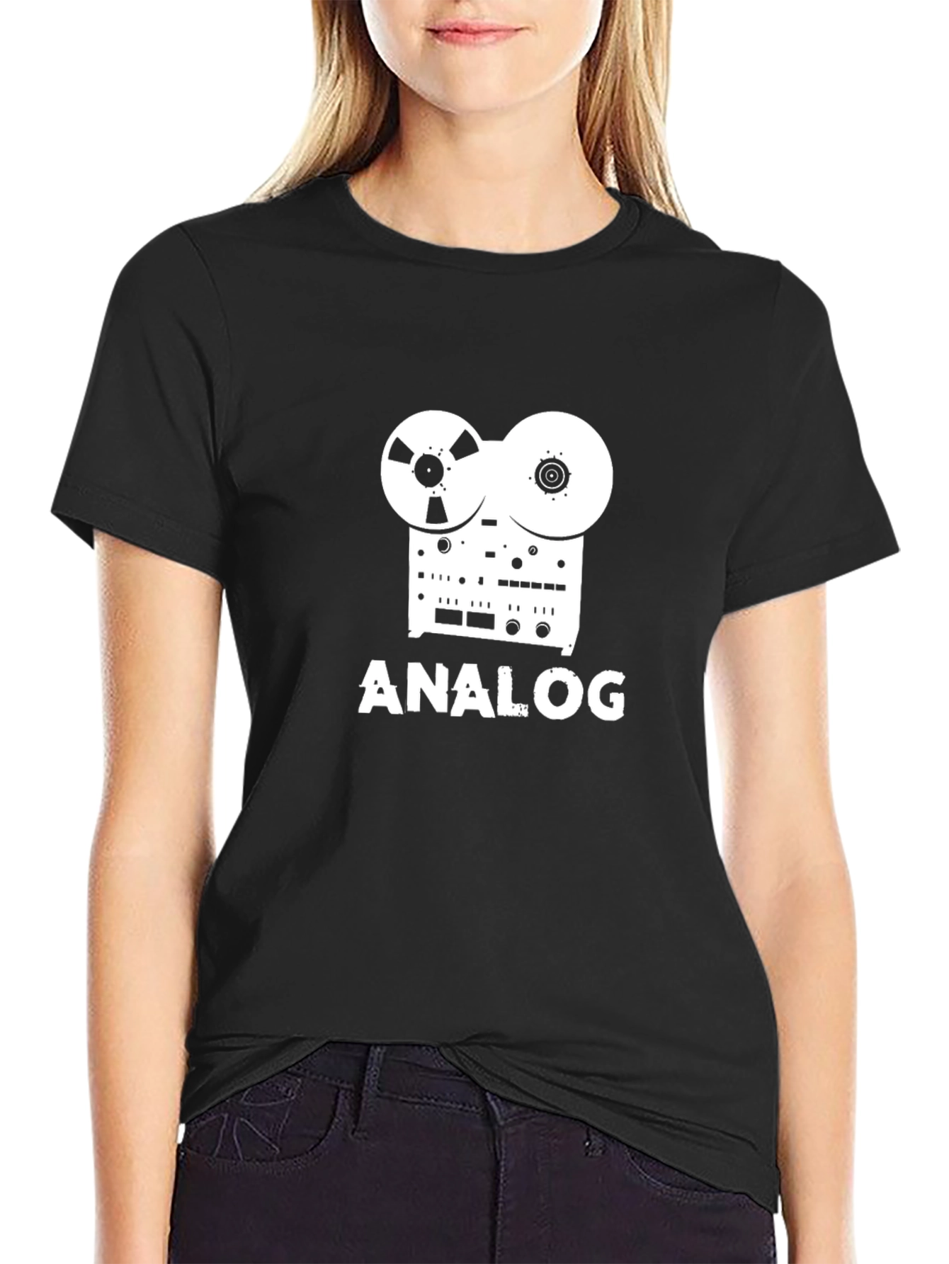 Analog Reel-to-Reel Tape Recorder T-Shirt