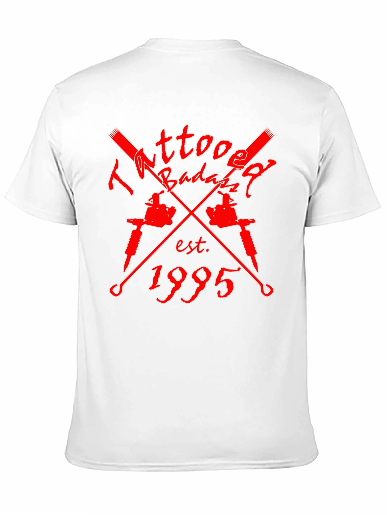 Tattoo Badazz Est. 1995 Black Graphic T-Shirt