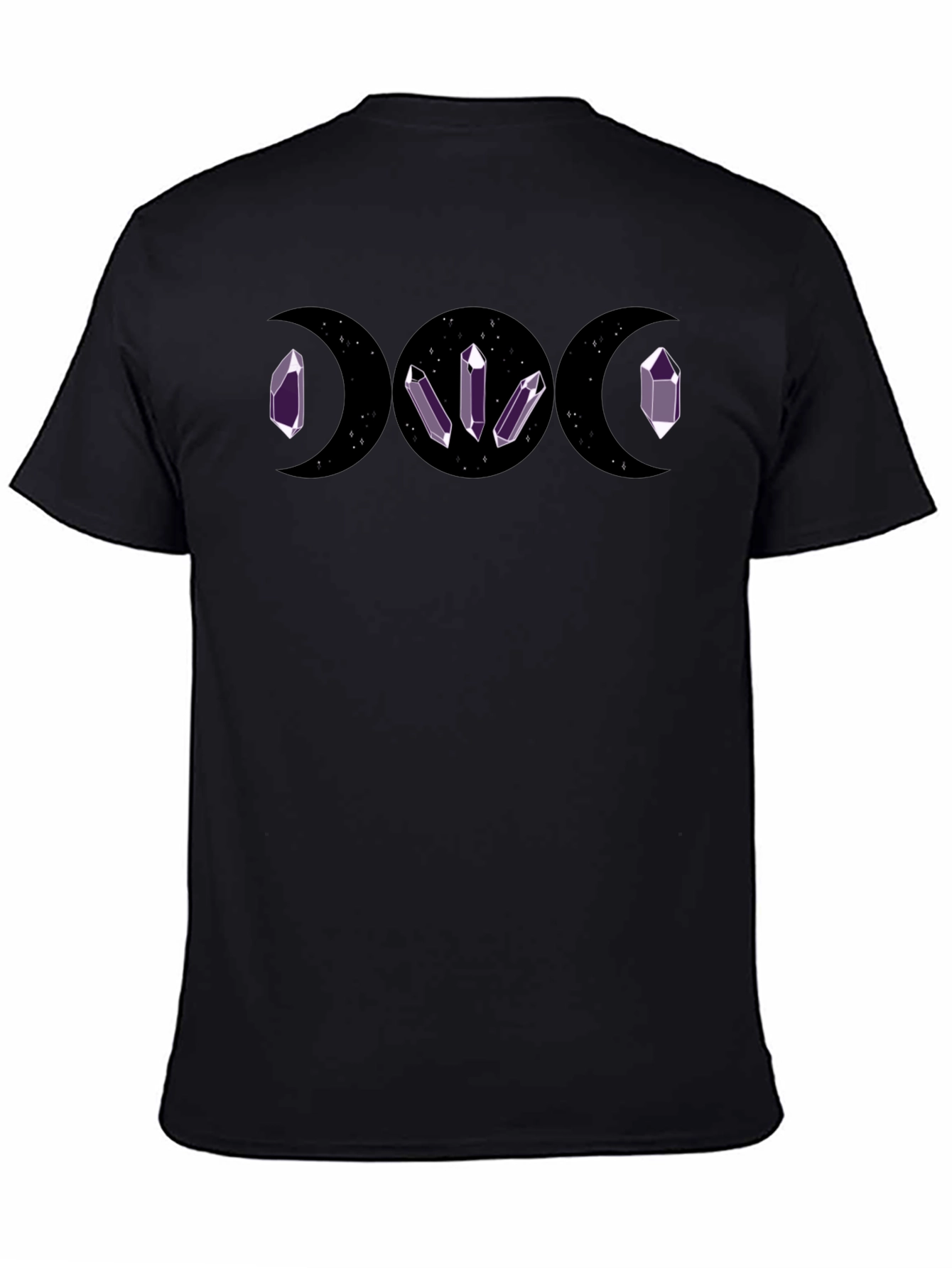 Triple Moon Goddess Crystal T-Shirt