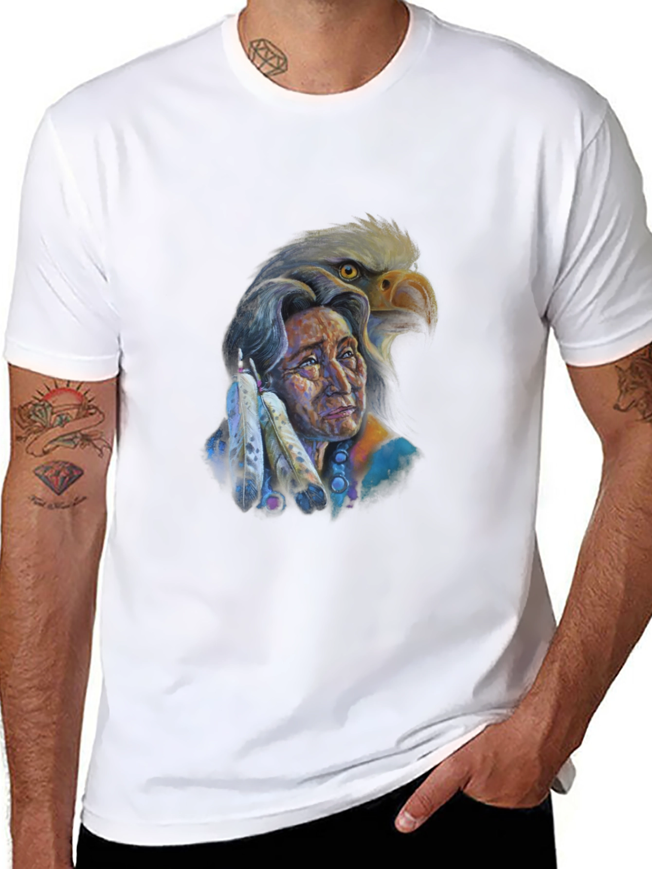 Native American Eagle T-Shirt