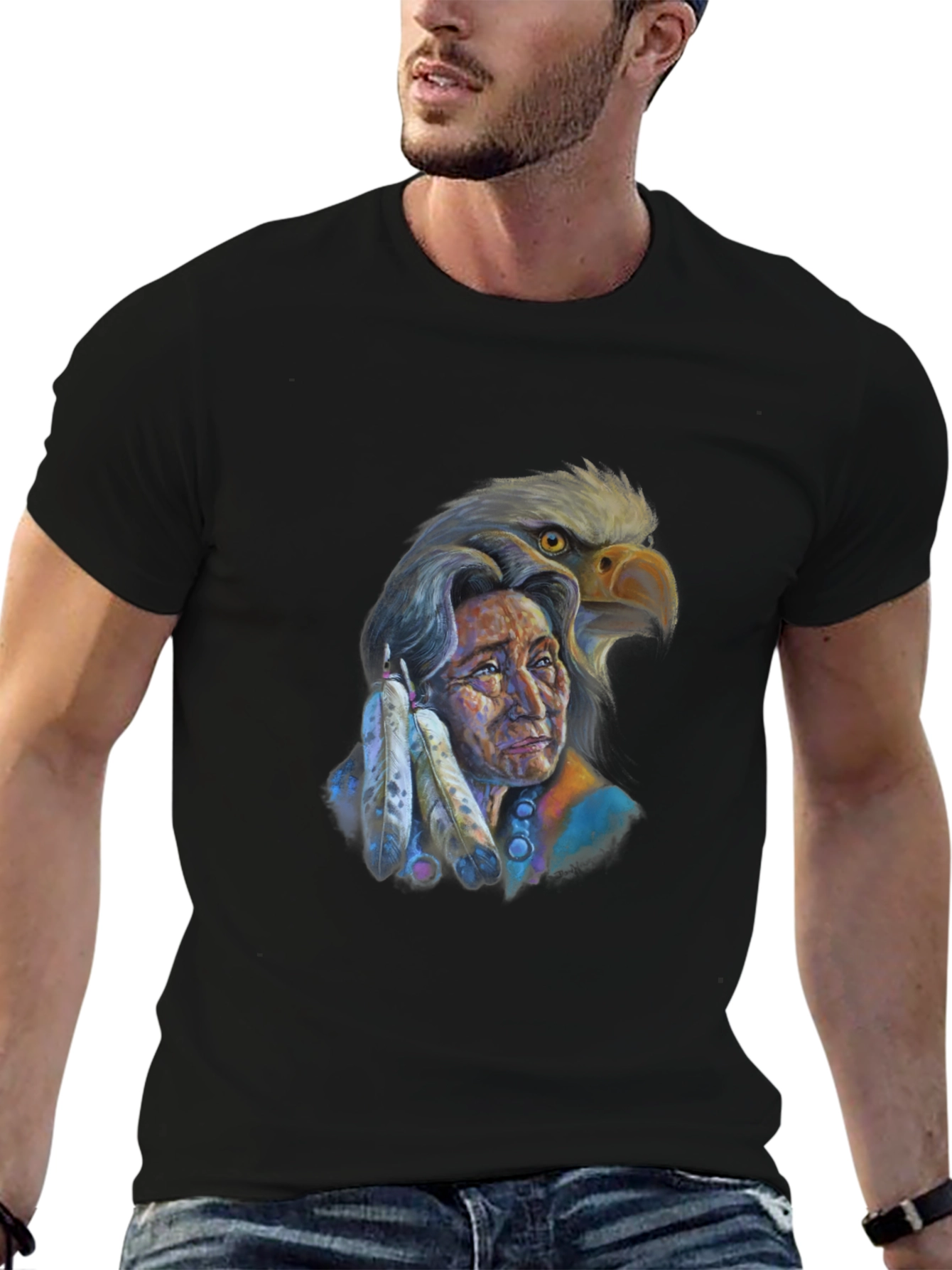 Native American Eagle T-Shirt