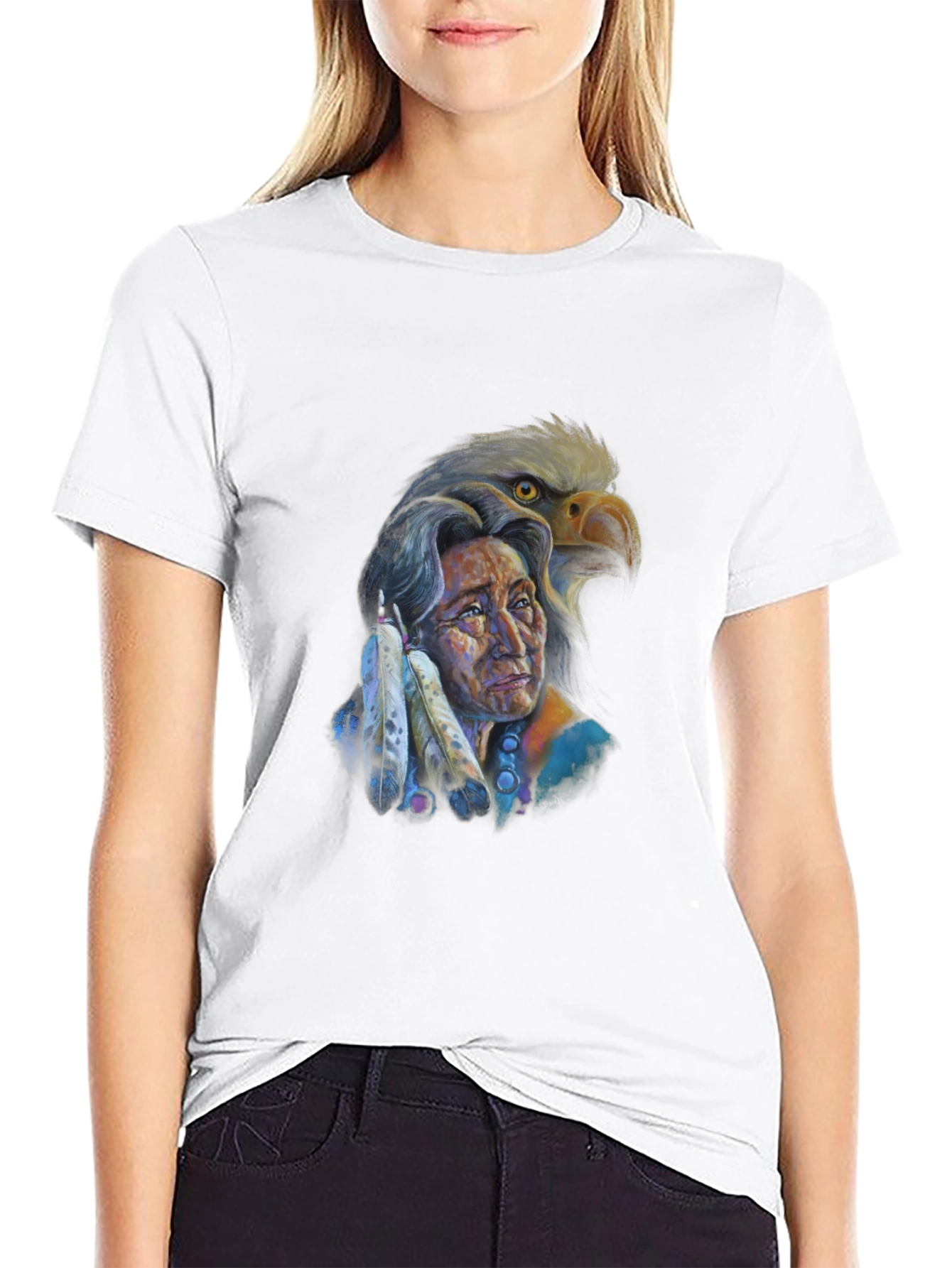Native American Eagle T-Shirt