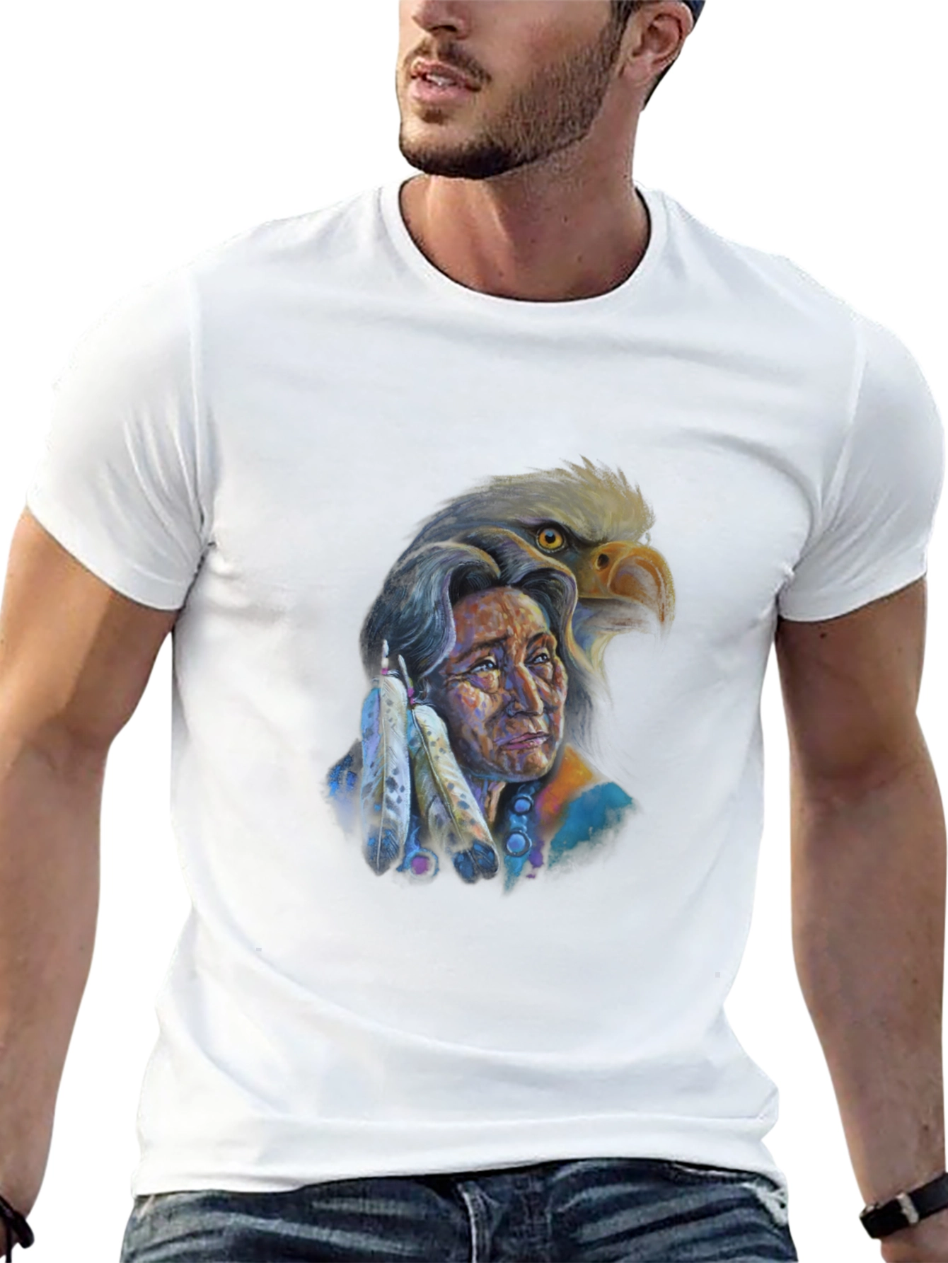 Native American Eagle T-Shirt