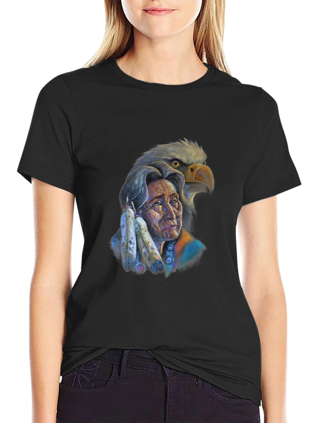 Native American Eagle T-Shirt