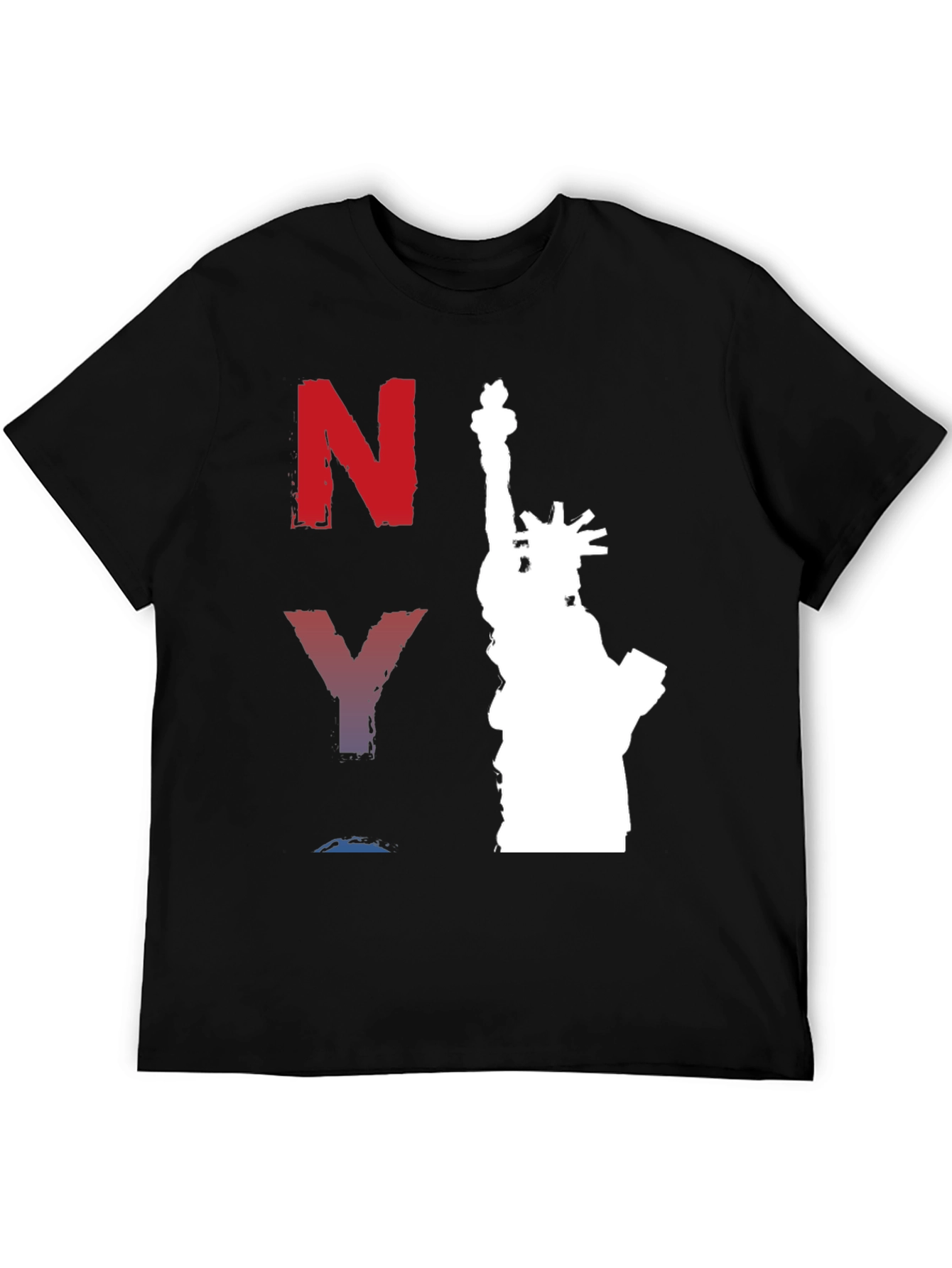 NY Liberty Statue Graphic T-Shirt