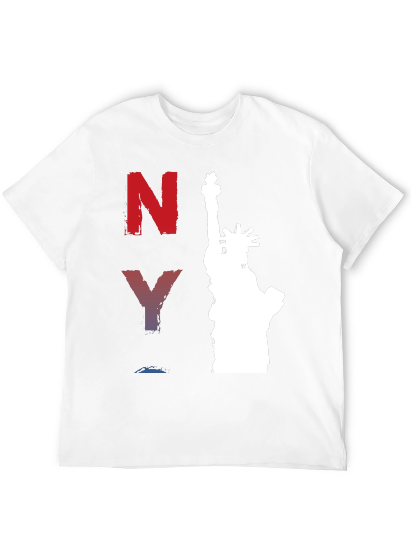 NY Liberty Statue Graphic T-Shirt