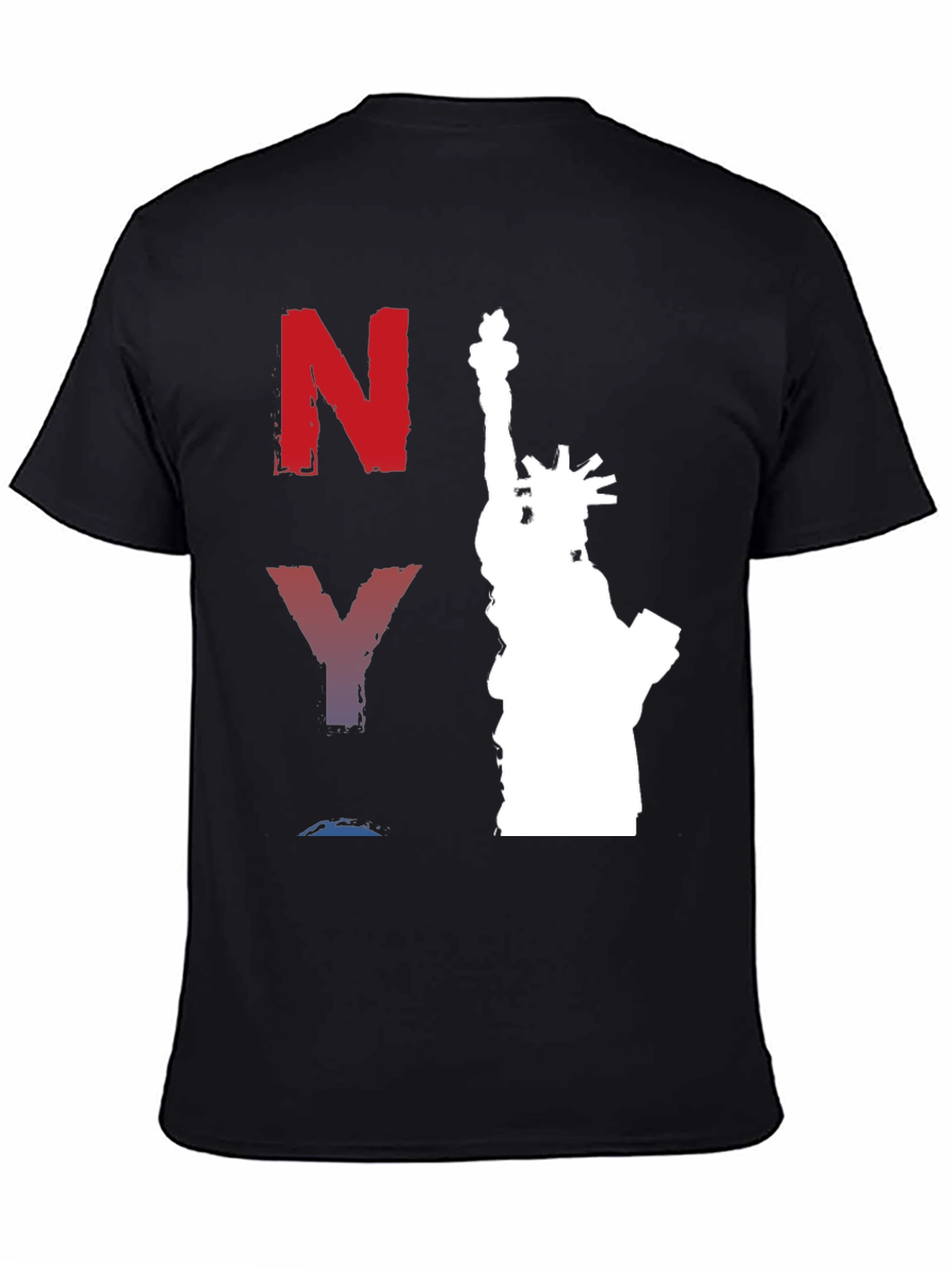 NY Liberty Statue Graphic T-Shirt