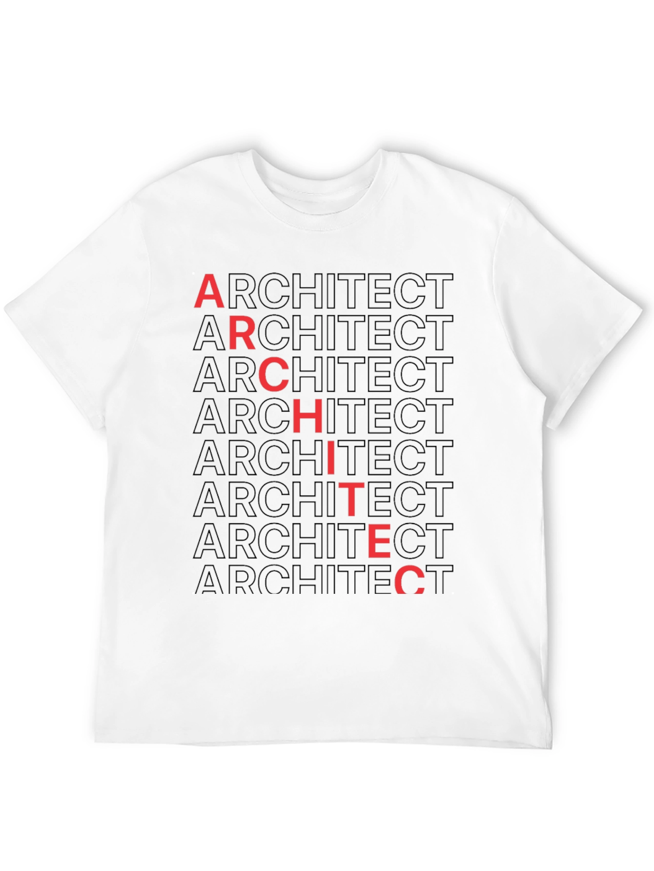 Architect Graphic Tee - Black Cotton Blend