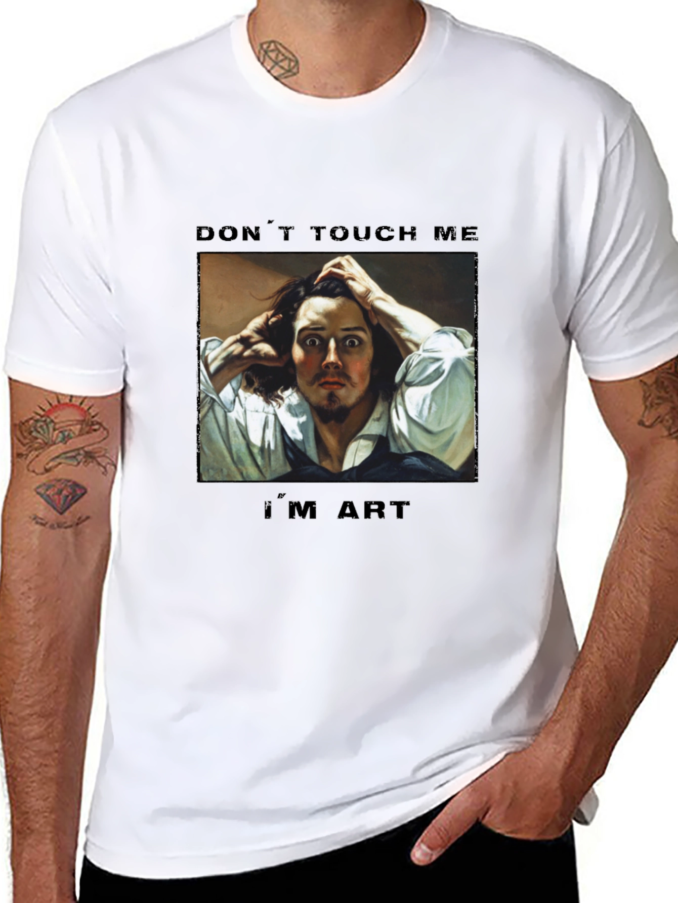 Dont Touch Me Im Art T-Shirt