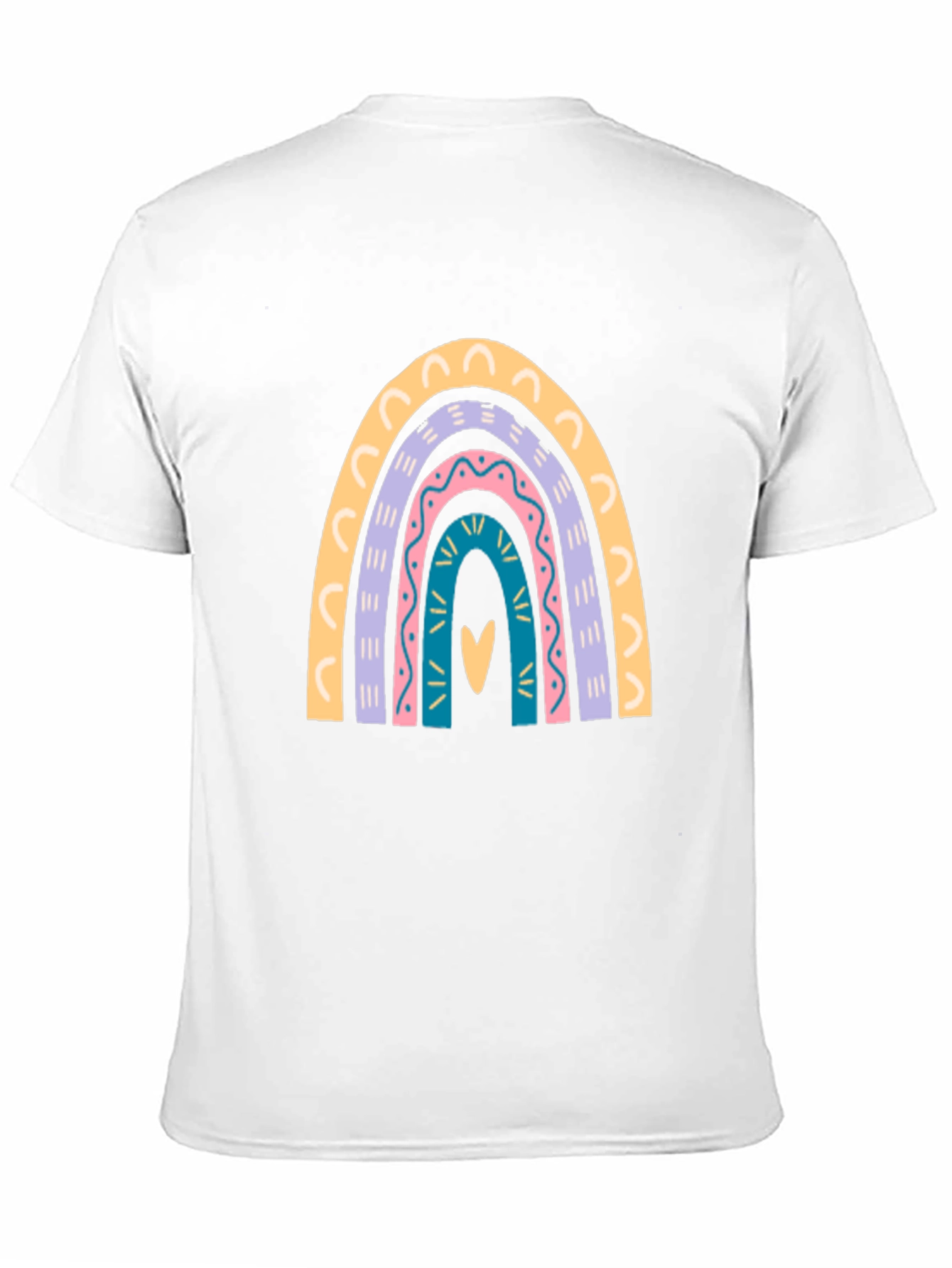 Rainbow Heart Graphic Tee
