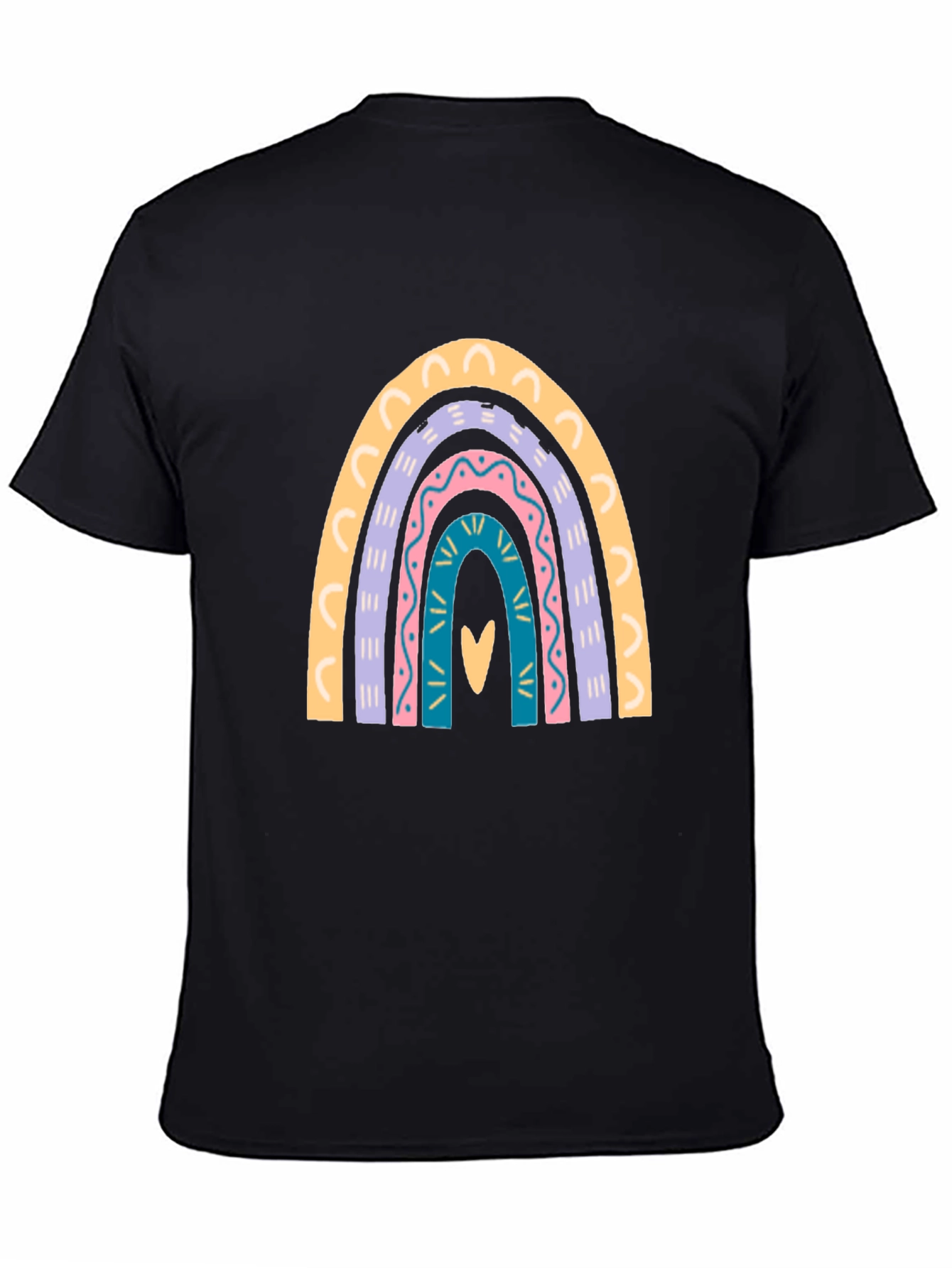 Rainbow Heart Graphic Tee
