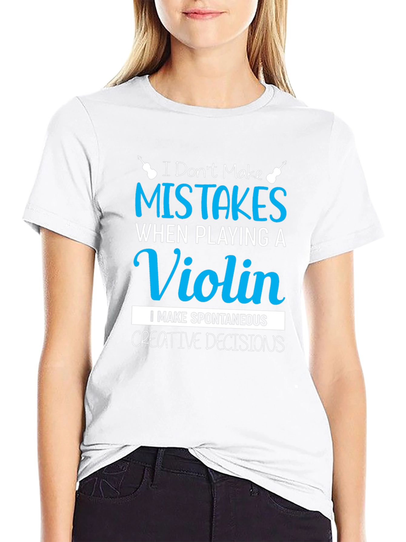 Funny Musician T-Shirt - Spontaneous Creative Decisions