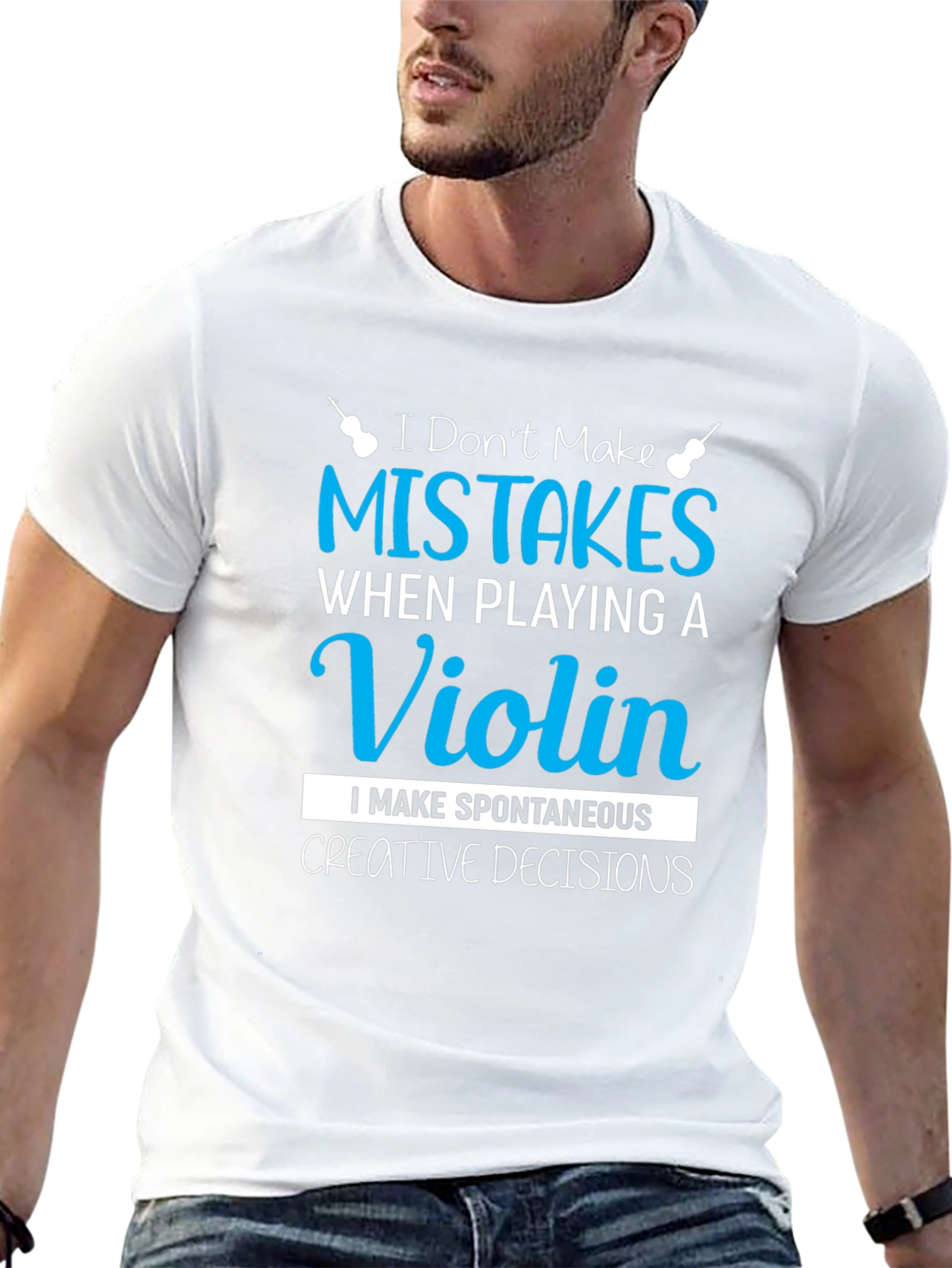 Funny Musician T-Shirt - Spontaneous Creative Decisions