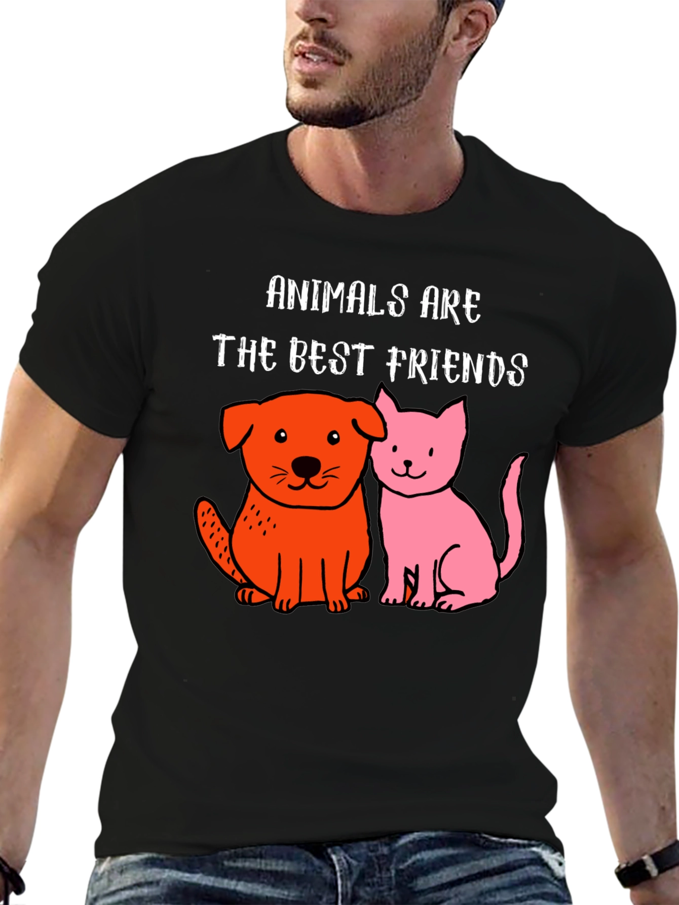 Animals are the Best Friends T-Shirt