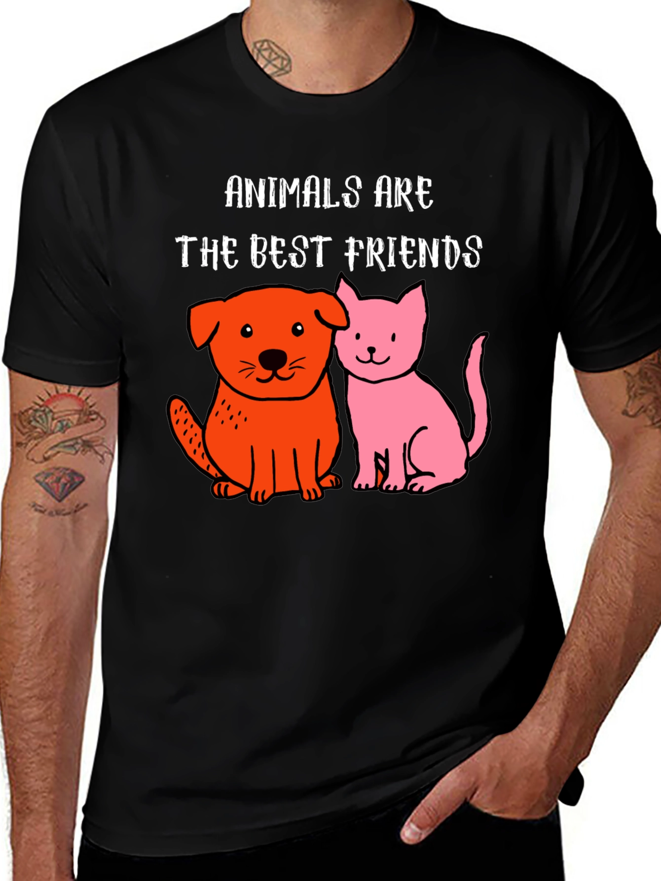 Animals are the Best Friends T-Shirt