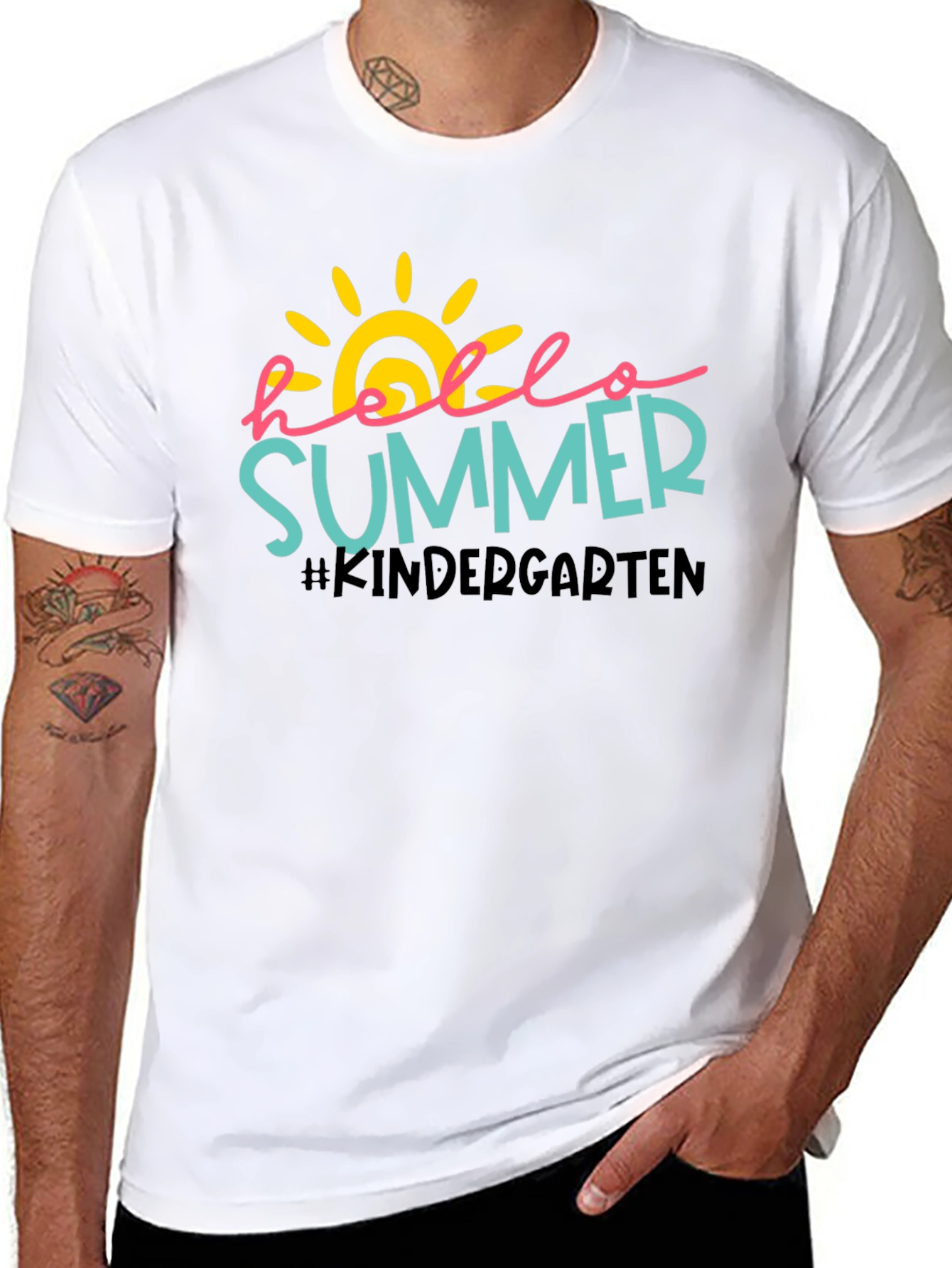 Hello Summer Kindergarten T-Shirt