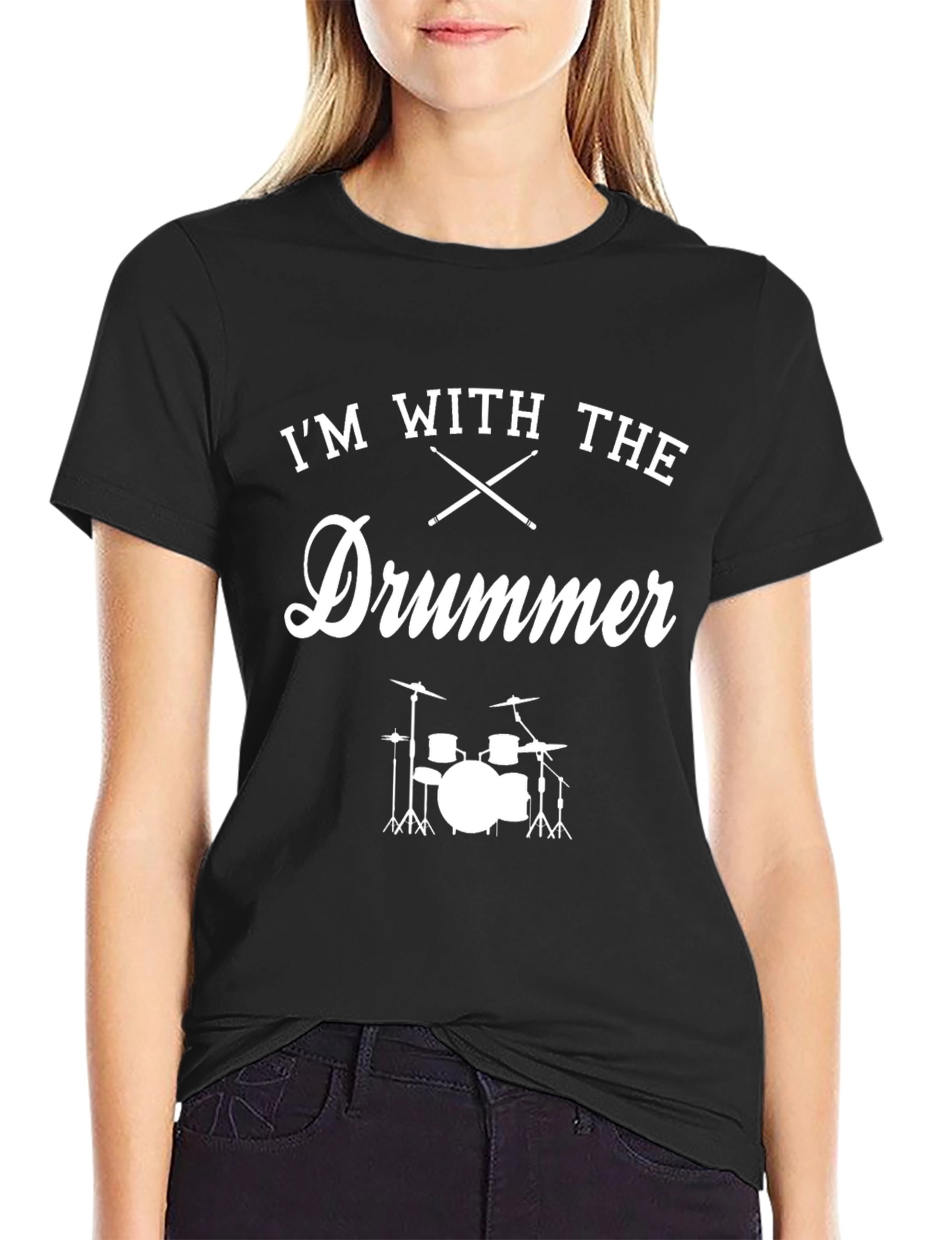 Im With The Drummer T-Shirt