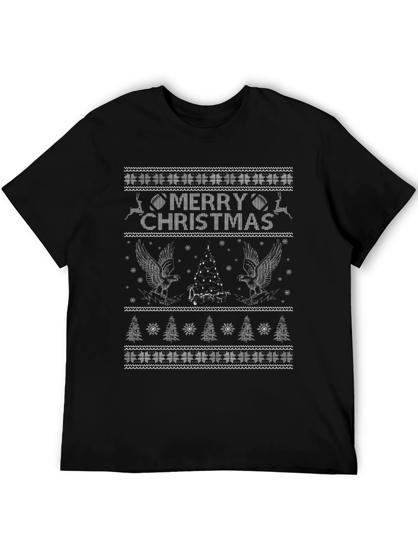 Merry Christmas Graphic T-Shirt - Holiday Gift Tee