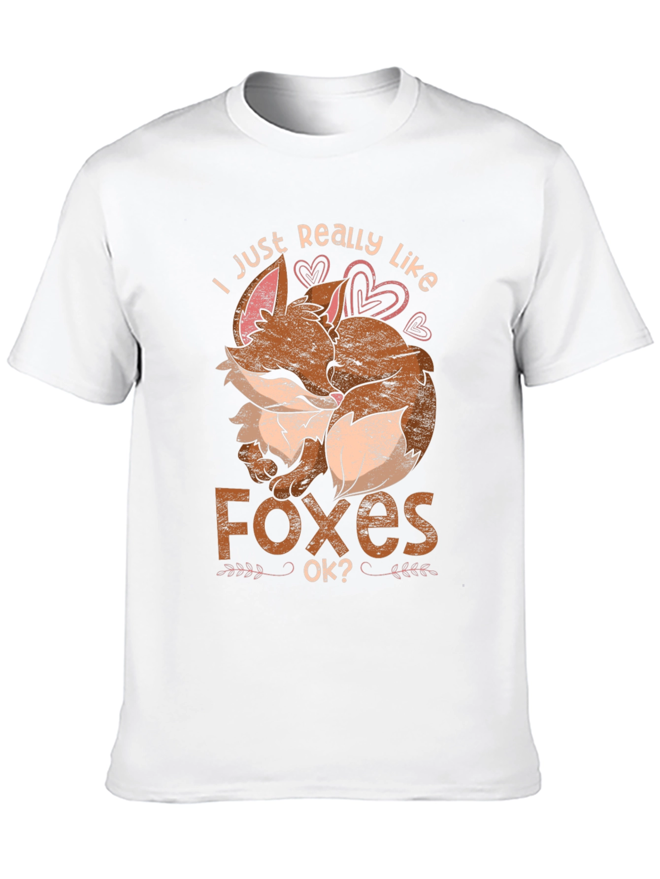 I Just Really Like Foxes Ok? T-Shirt