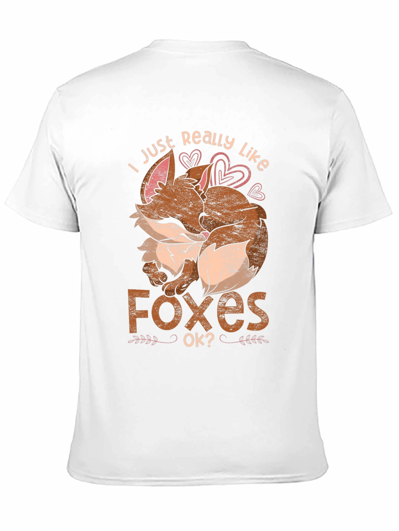 I Just Really Like Foxes Ok? T-Shirt