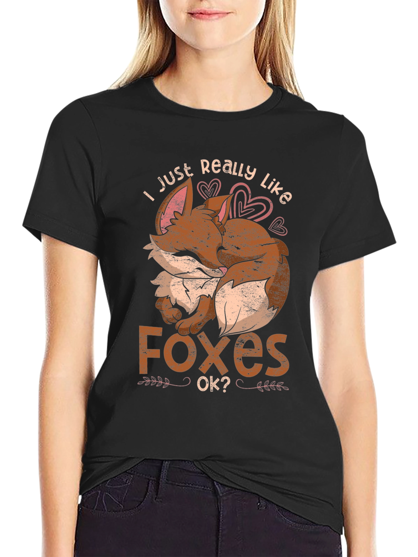 I Just Really Like Foxes Ok? T-Shirt