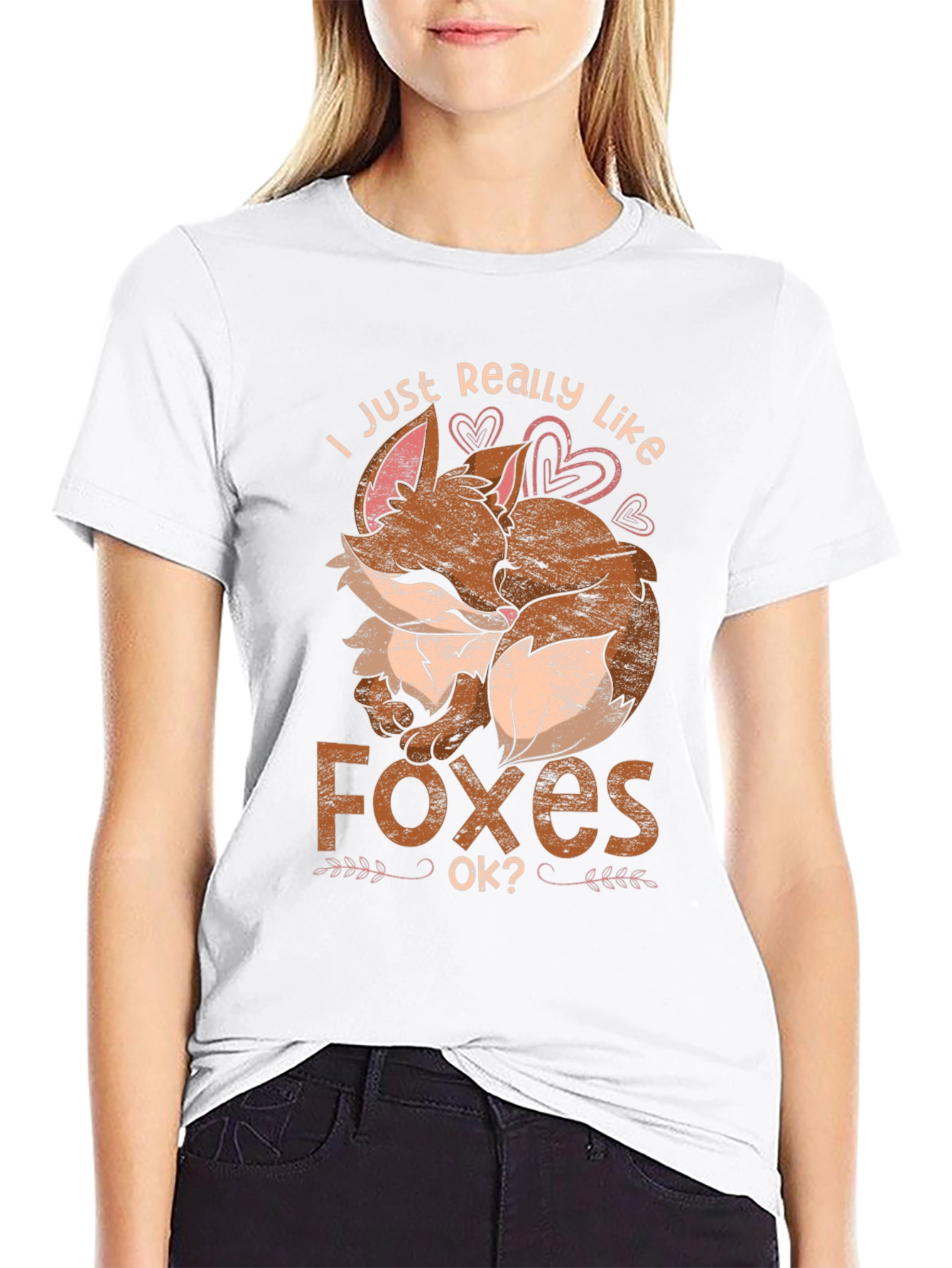 I Just Really Like Foxes Ok? T-Shirt