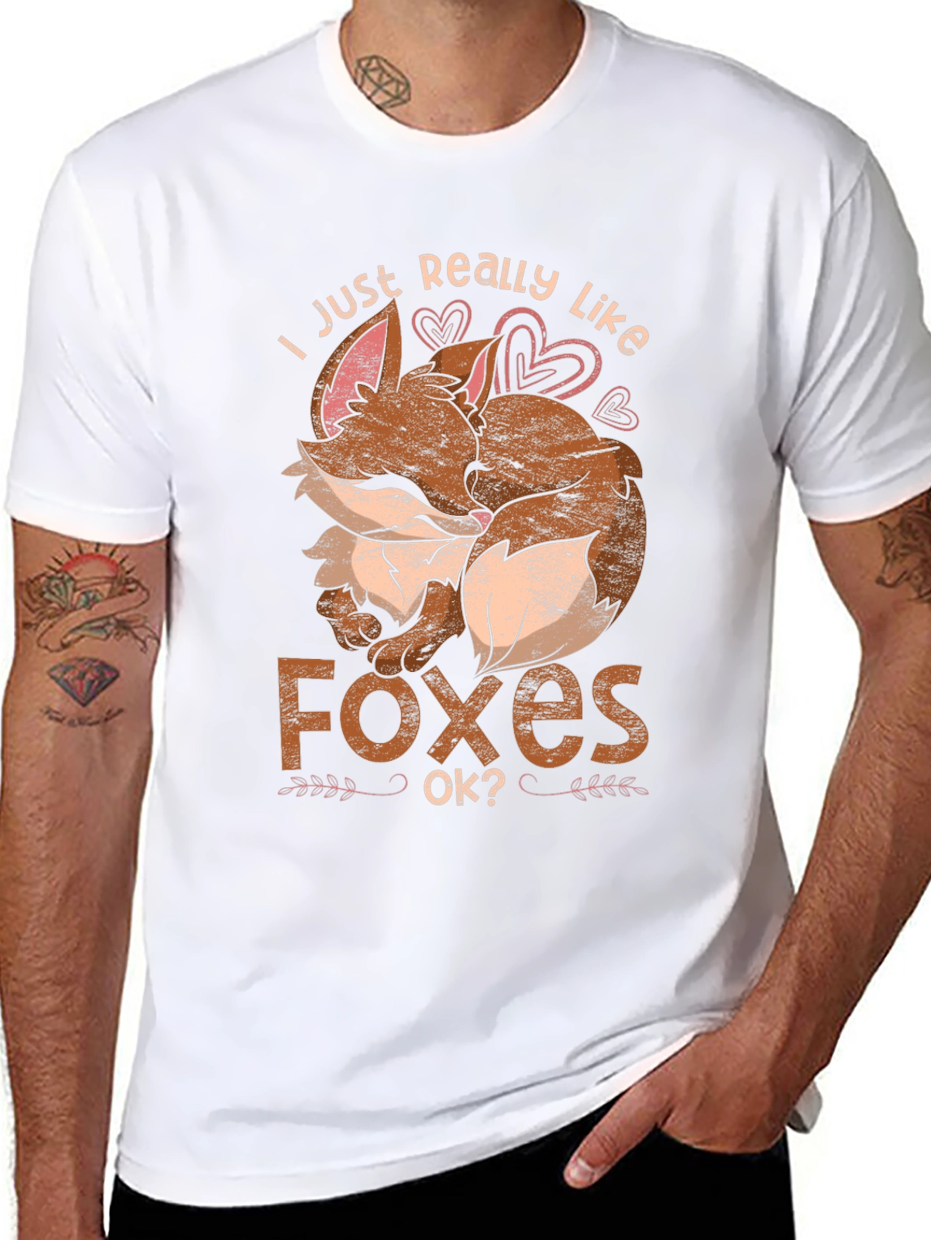 I Just Really Like Foxes Ok? T-Shirt
