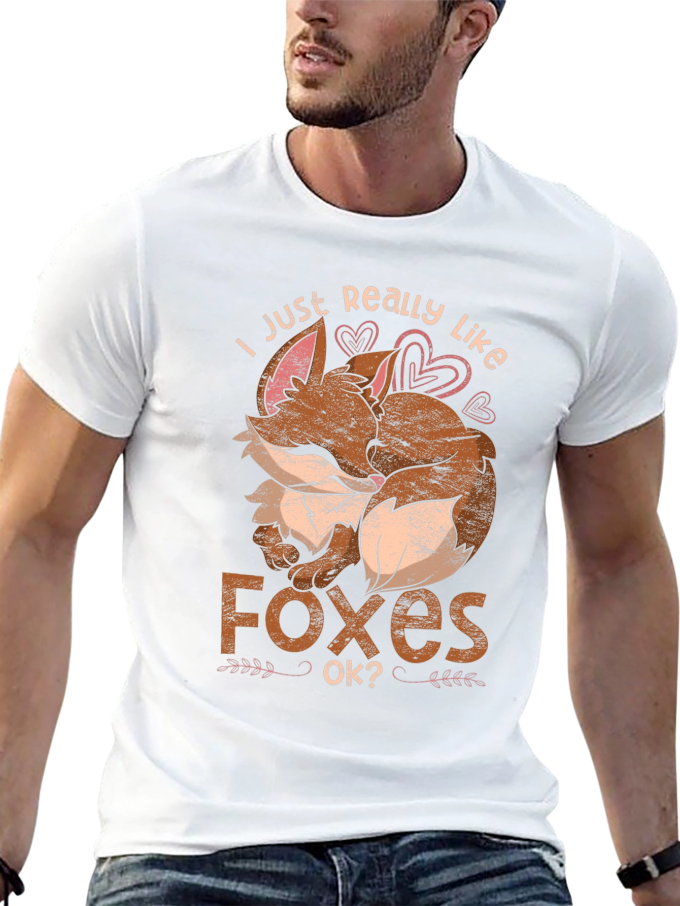 I Just Really Like Foxes Ok? T-Shirt