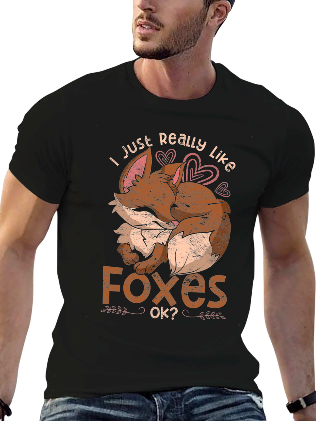 I Just Really Like Foxes Ok? T-Shirt