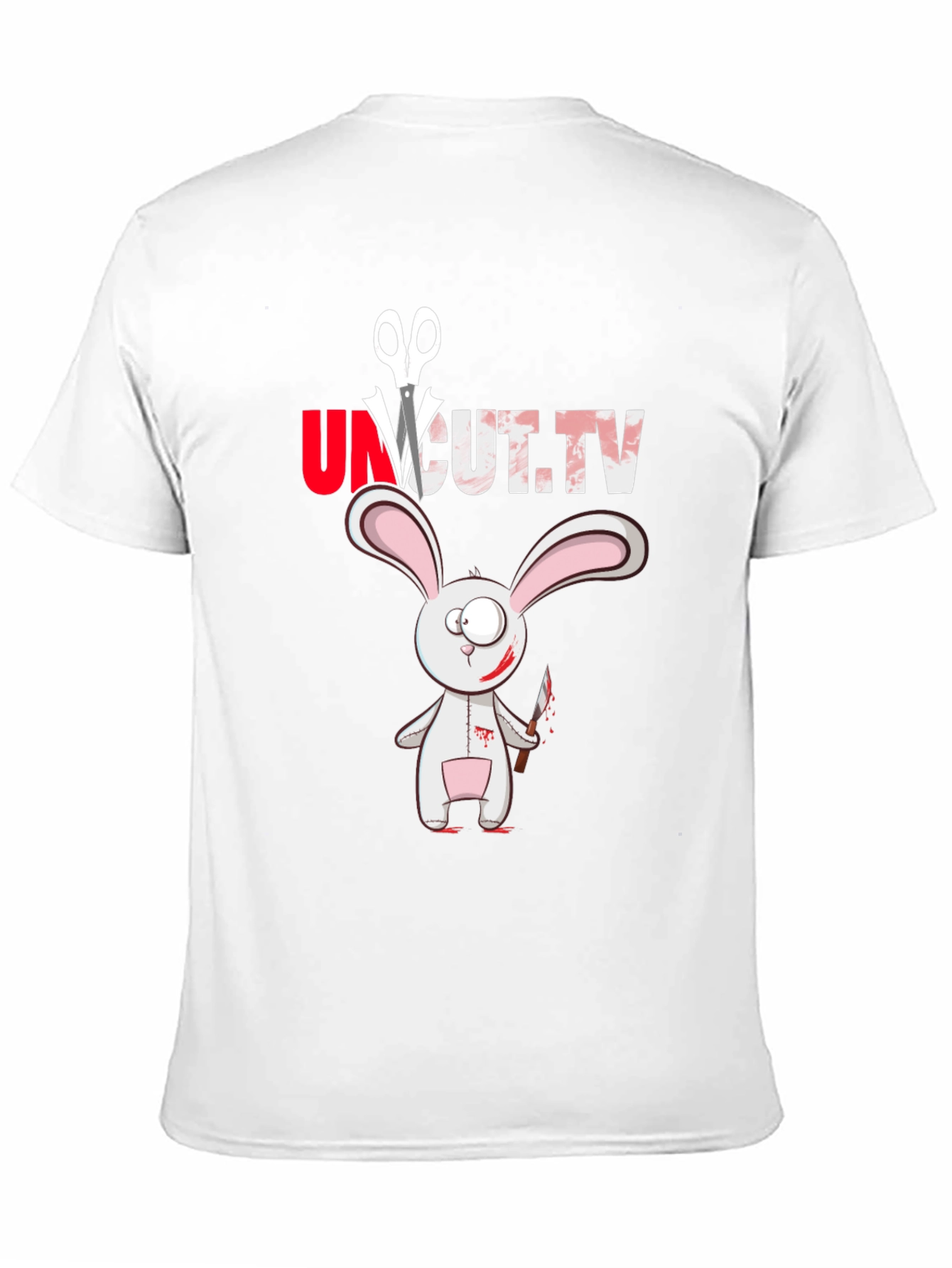 Uncut.tv Scary Rabbit T-Shirt