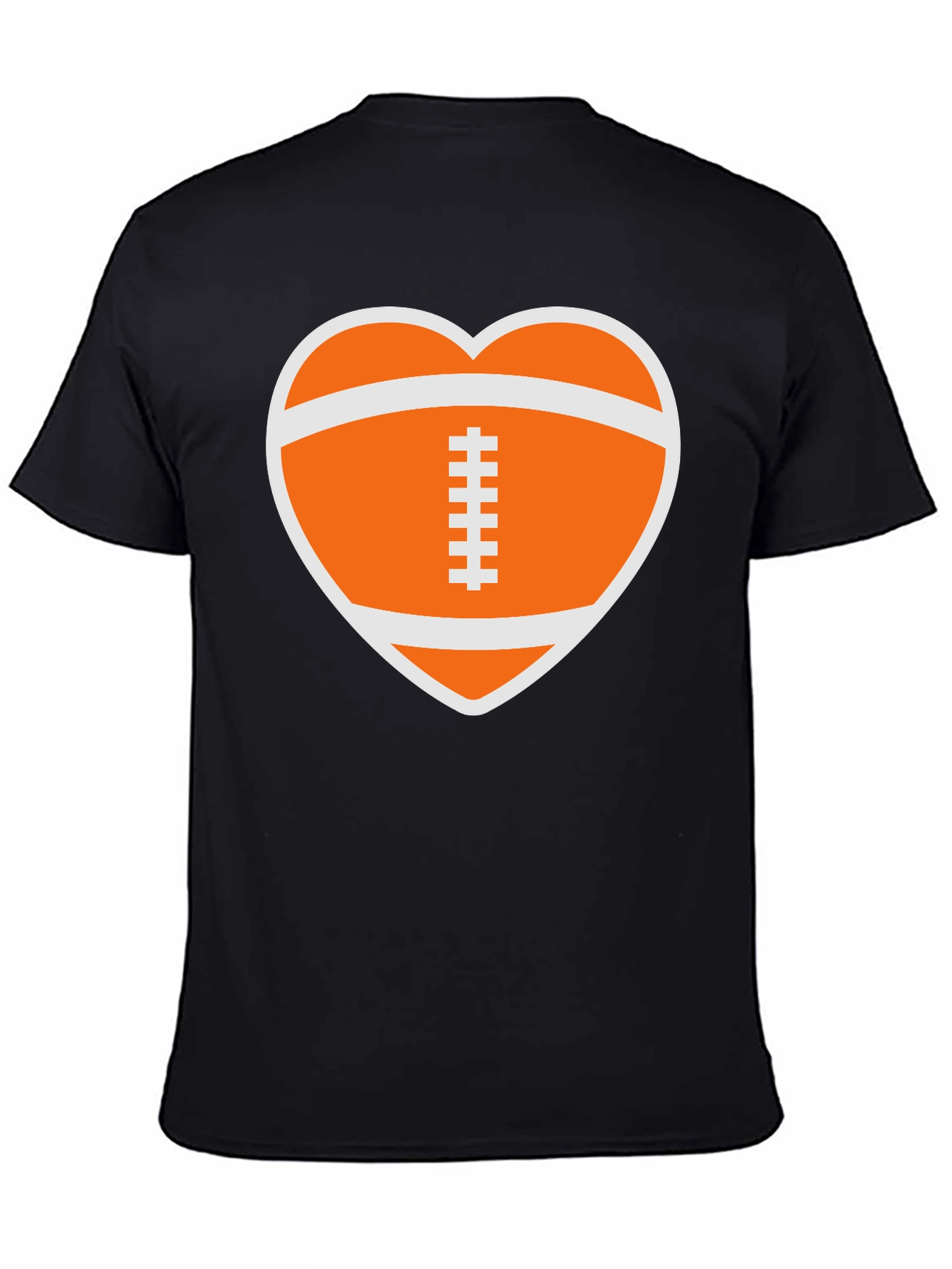Football Heart Graphic Tee